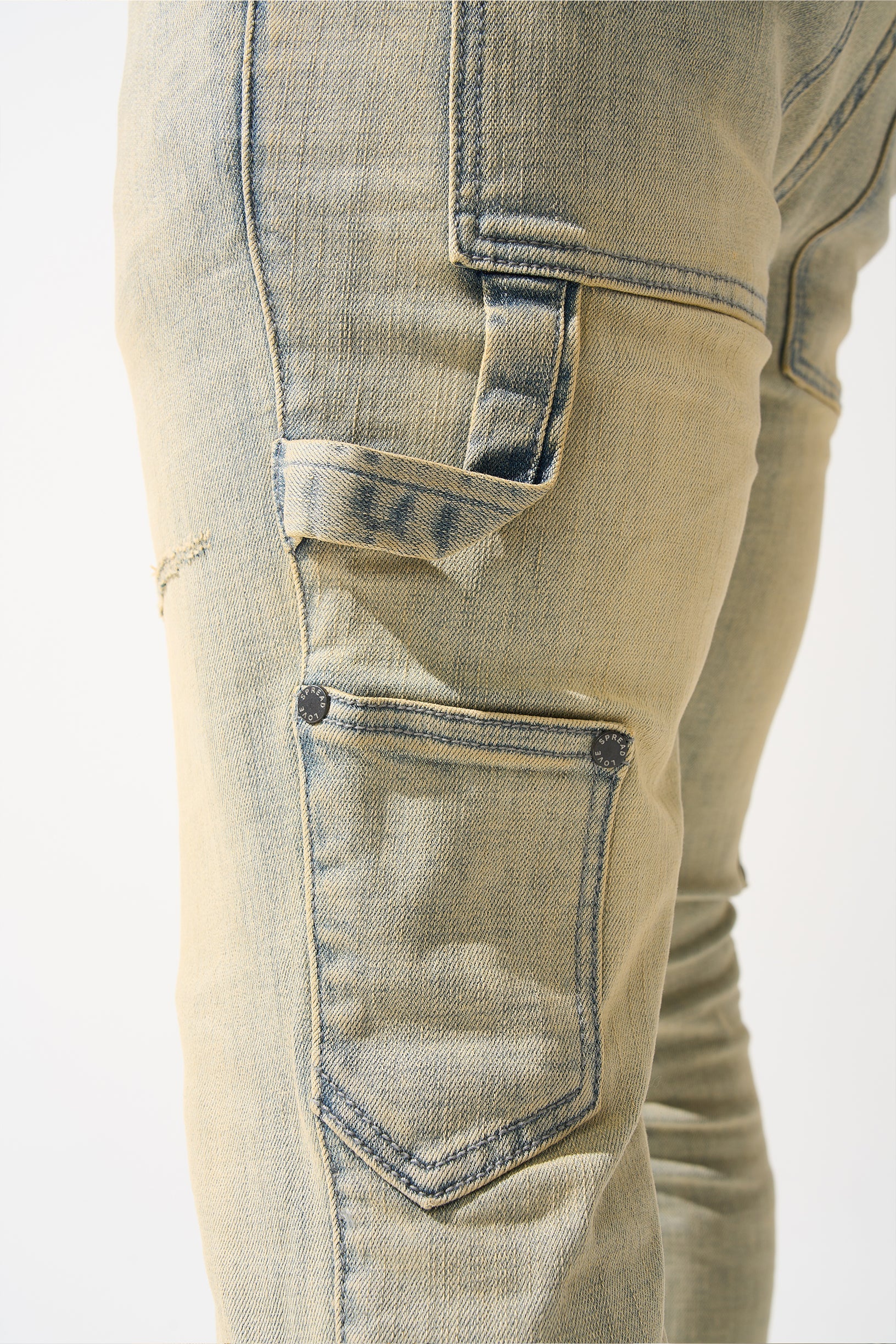 "CEDAR" Stacked Jeans - Image 4