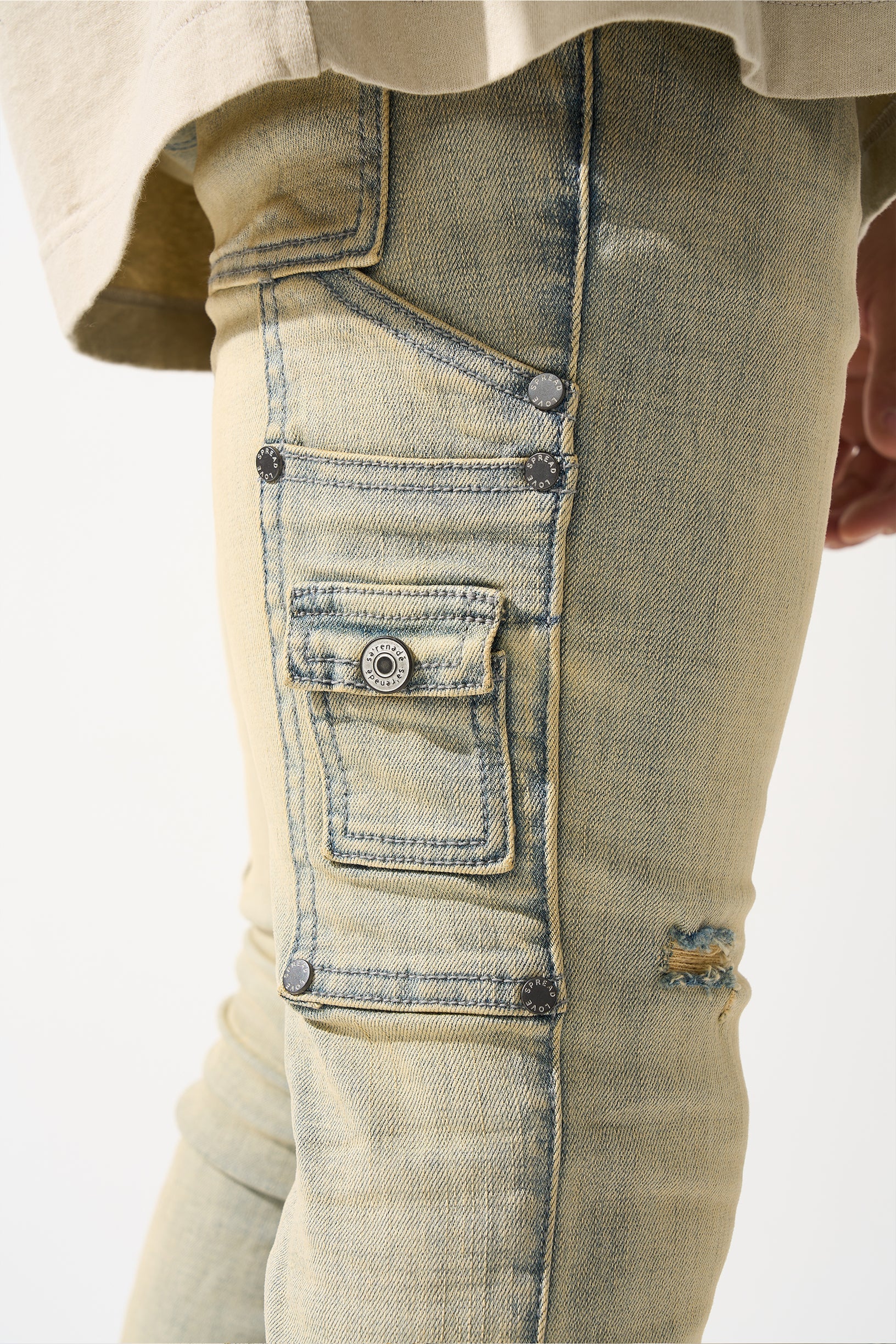 "CEDAR" Stacked Jeans - Image 6