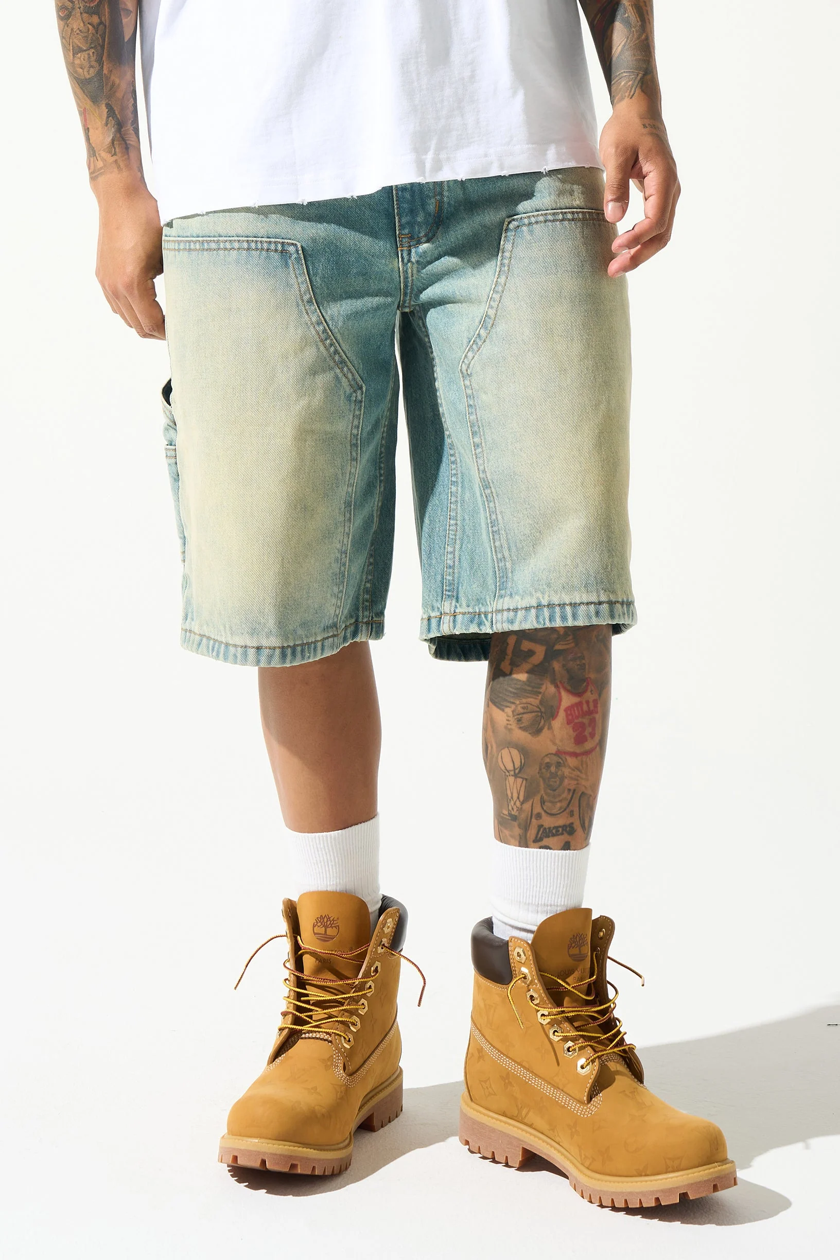 "CITRUS" Denim Shorts - Image 2