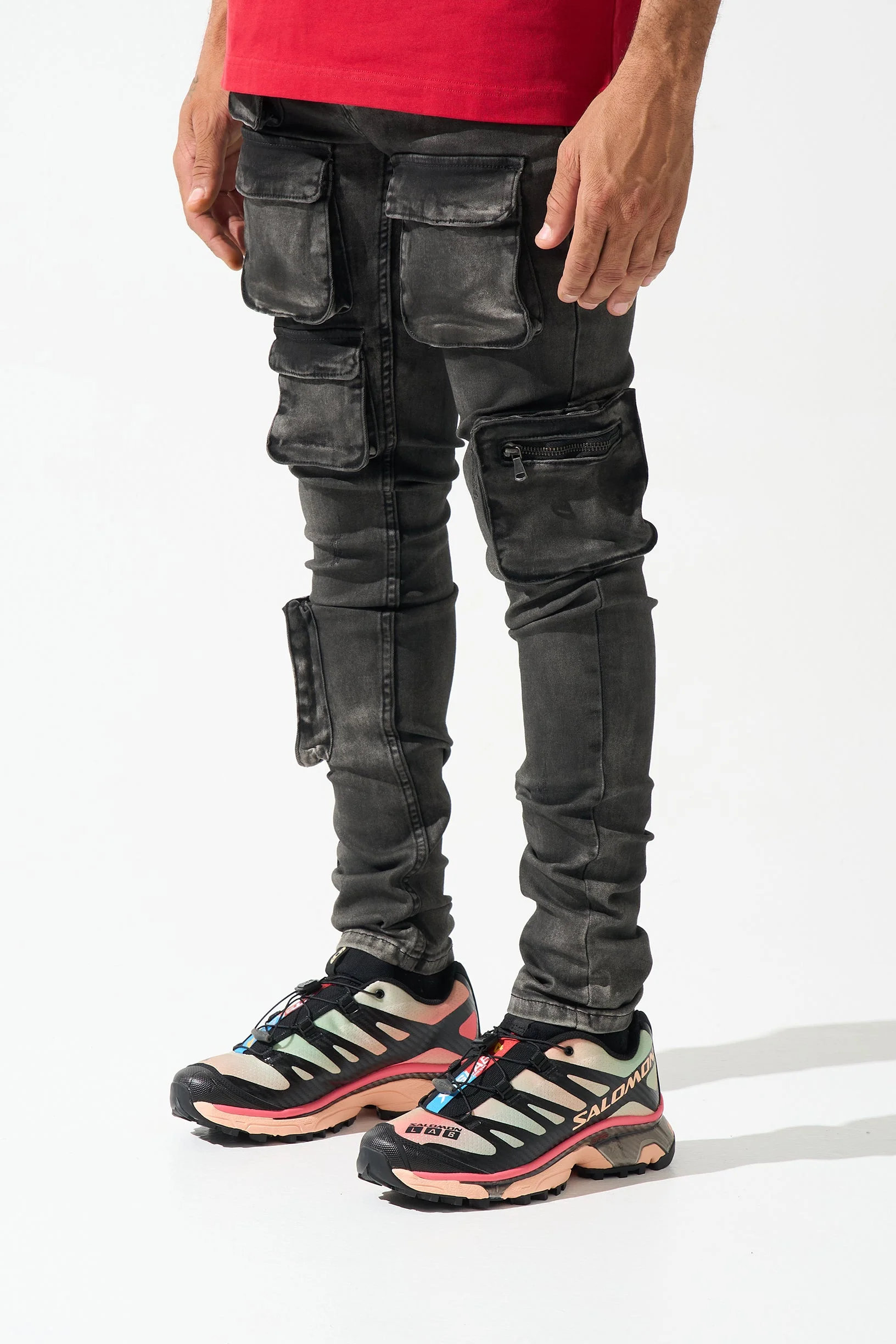 "CURRENT" Cargo Jeans
