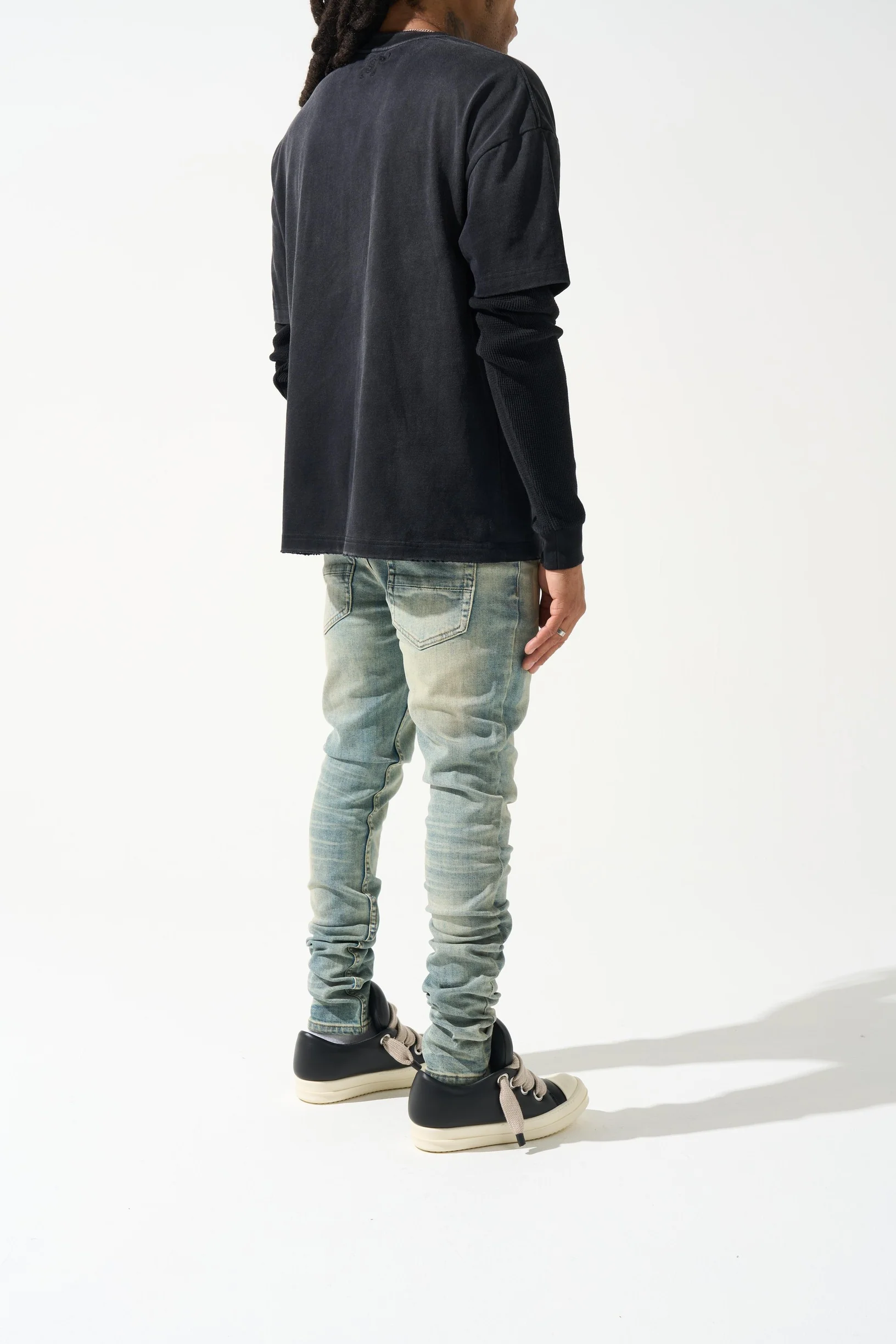 DYNASTY Mid Blue Jeans - Image 2