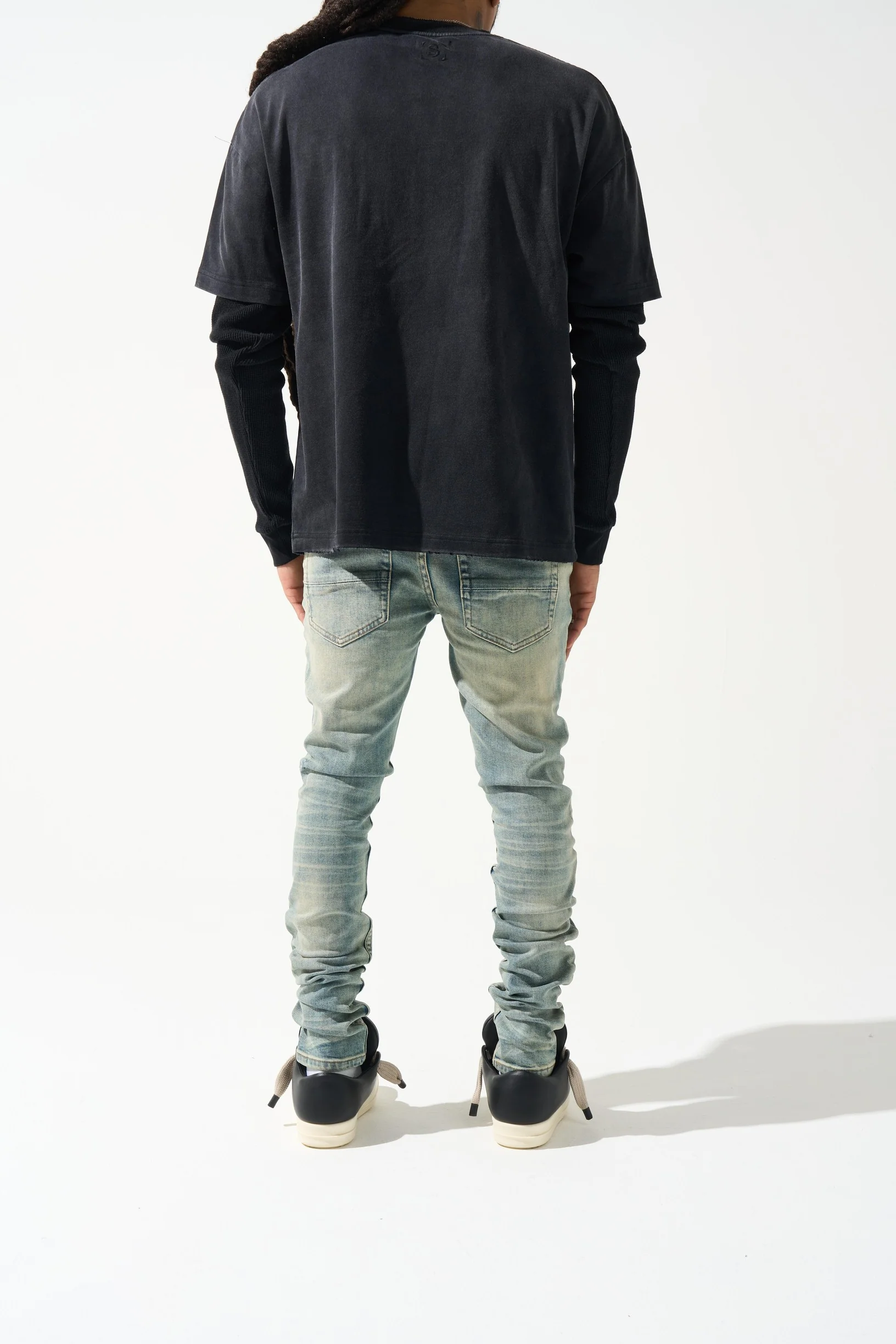 DYNASTY Mid Blue Jeans - Image 3