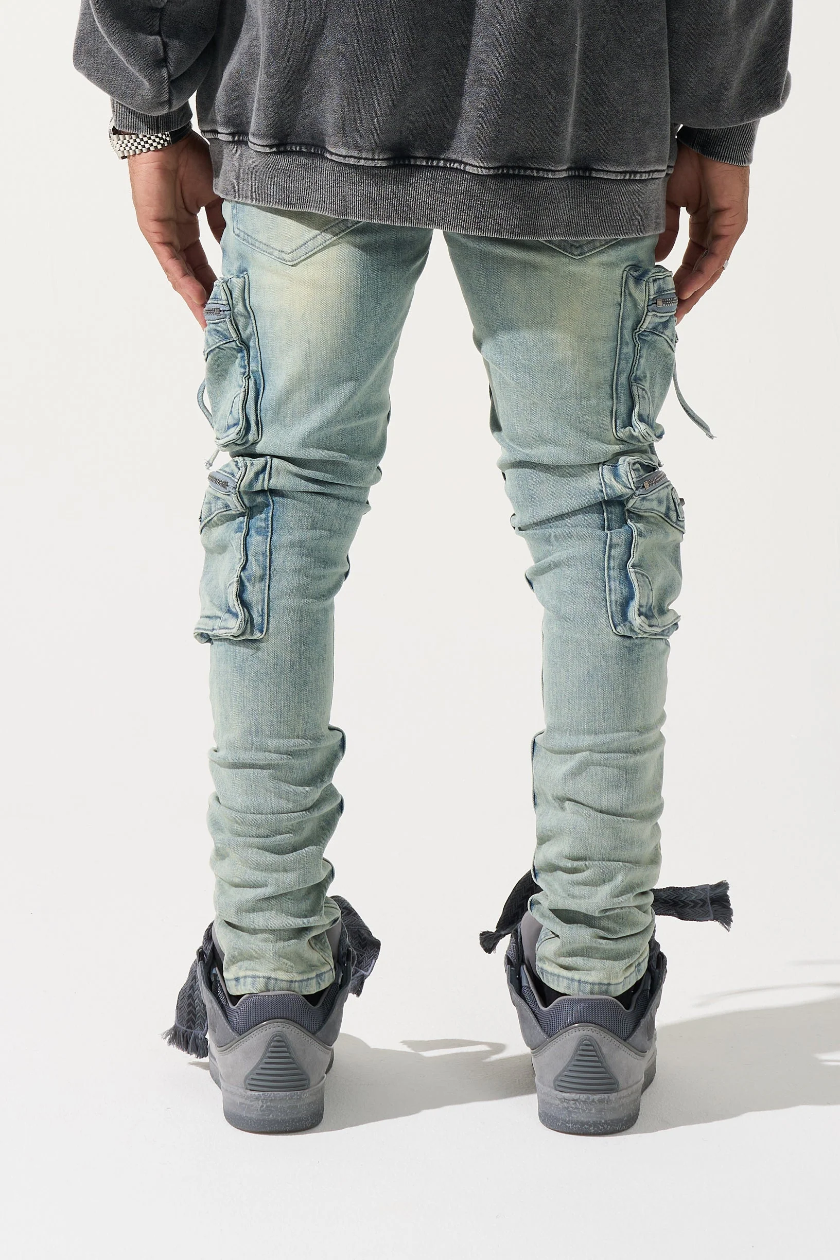 "GENESYS" Cargo Jeans - Image 4