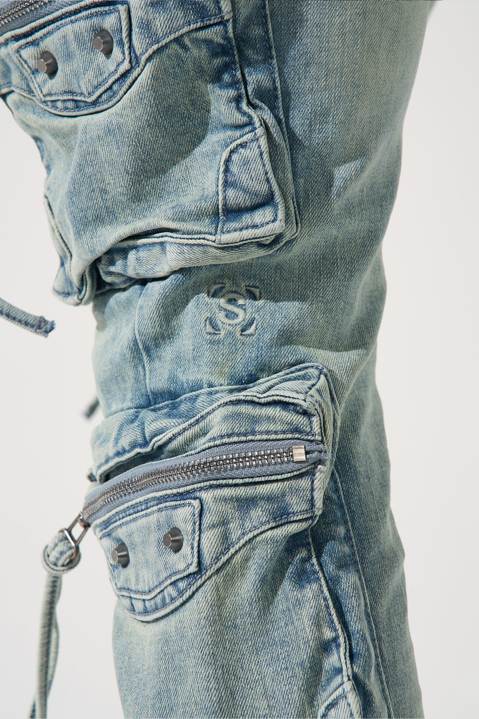 "GENESYS" Cargo Jeans - Image 5