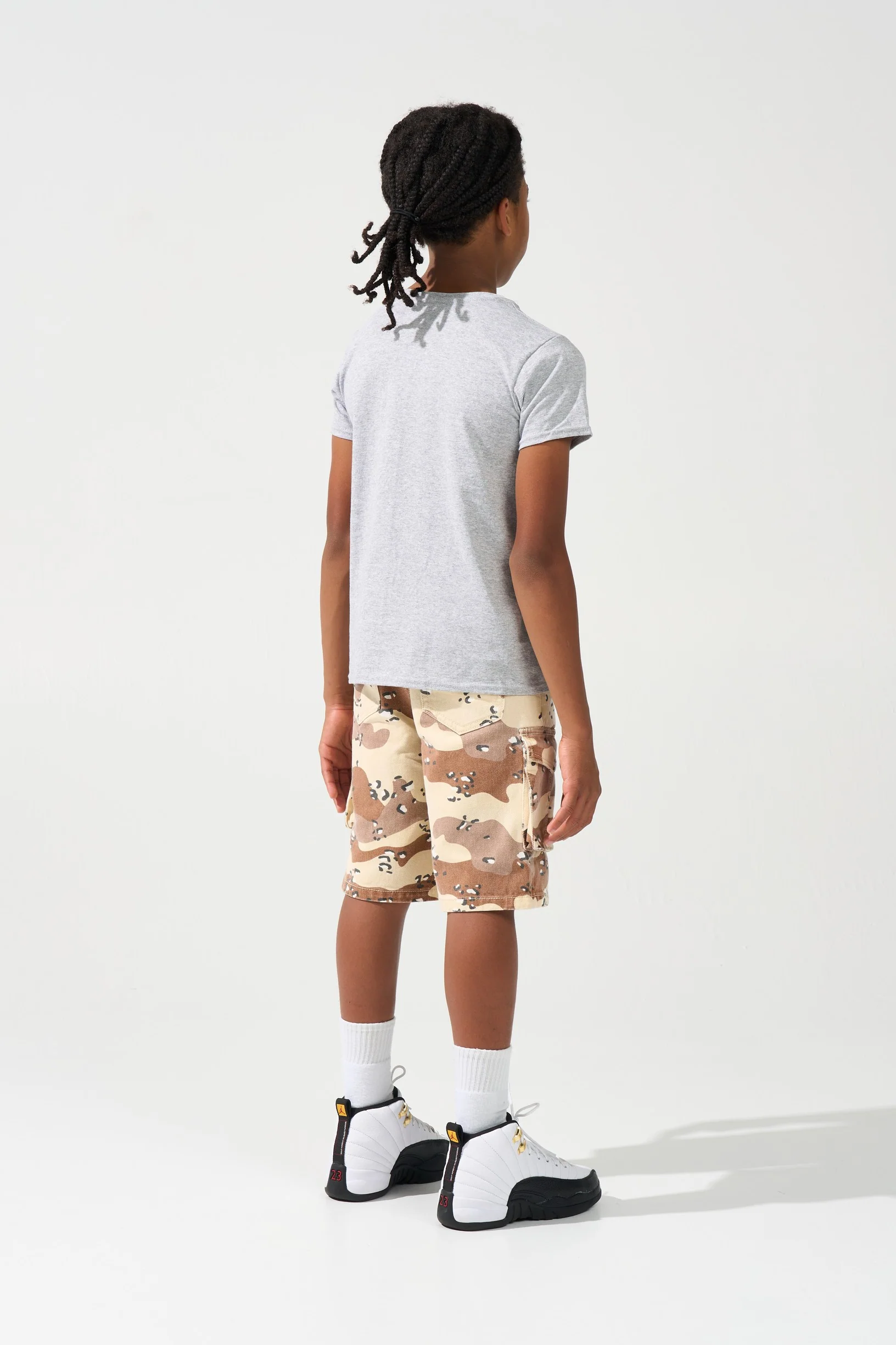 KIDS NONARCH Denim Shorts - Image 4