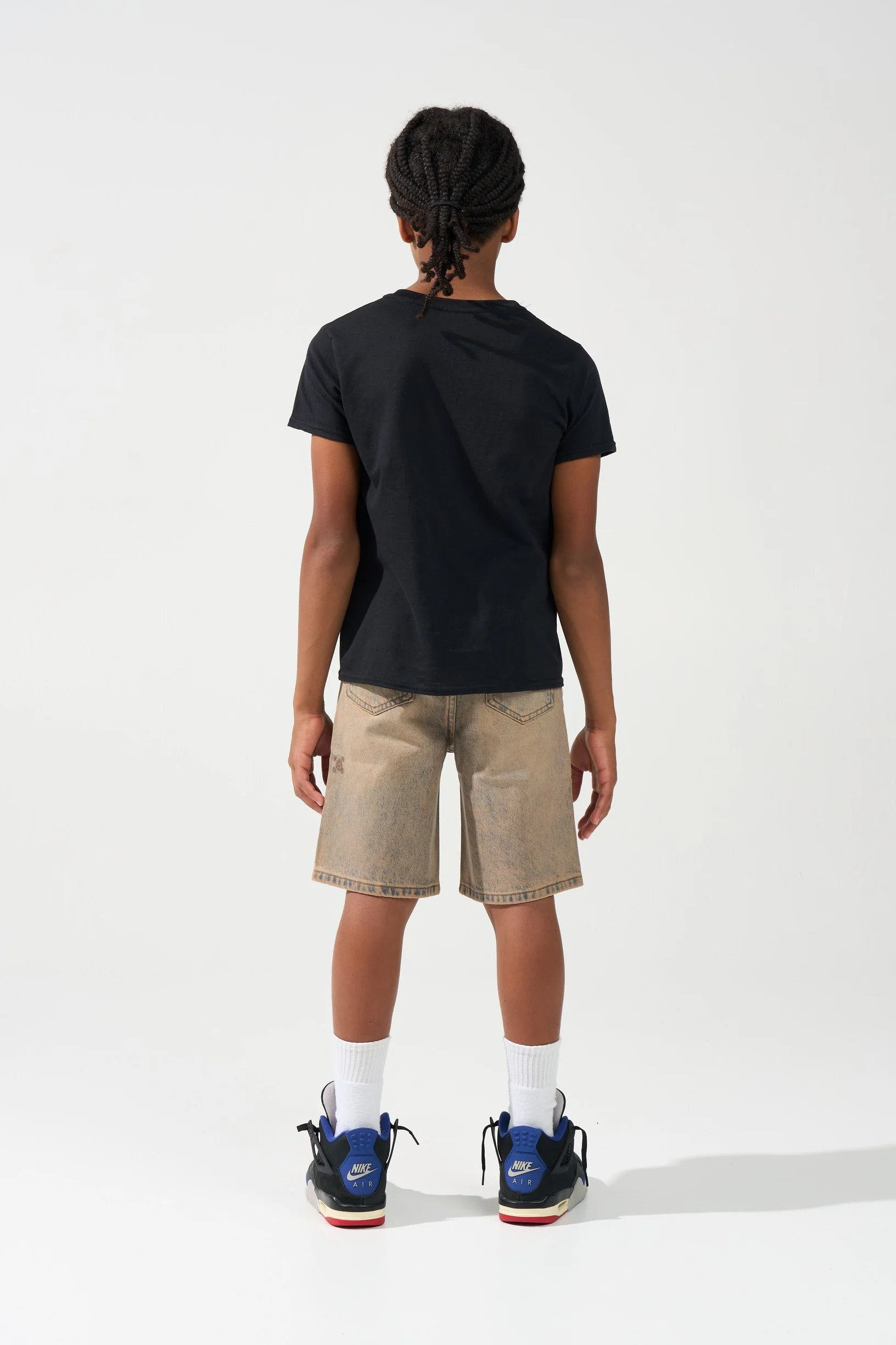 KIDS QUANTUM Denim Shorts - Image 3
