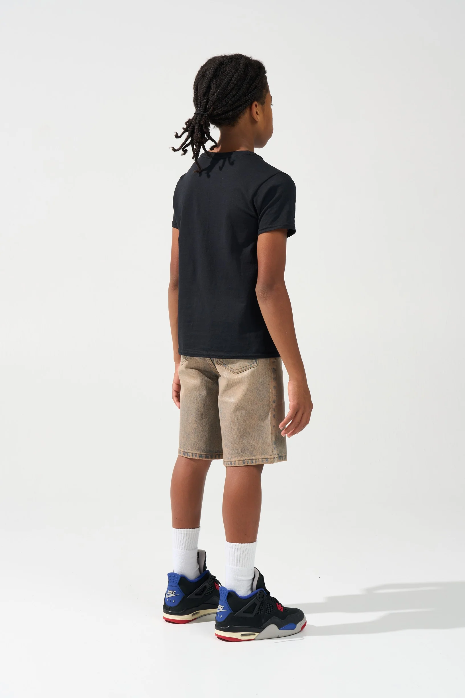 KIDS QUANTUM Denim Shorts - Image 4