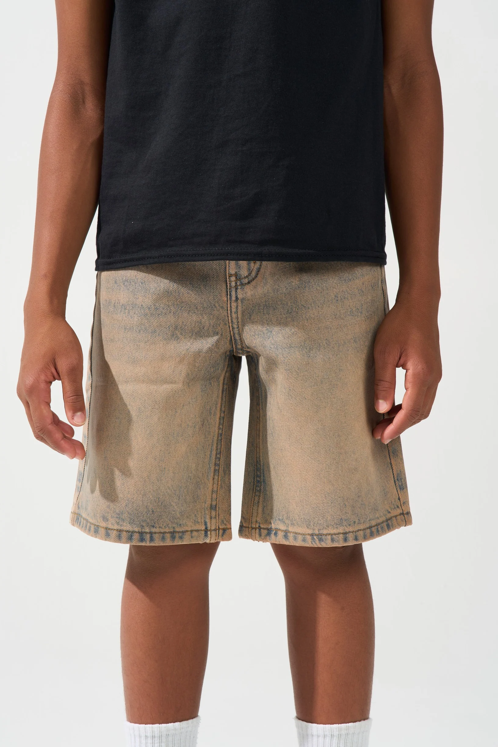 KIDS QUANTUM Denim Shorts - Image 5