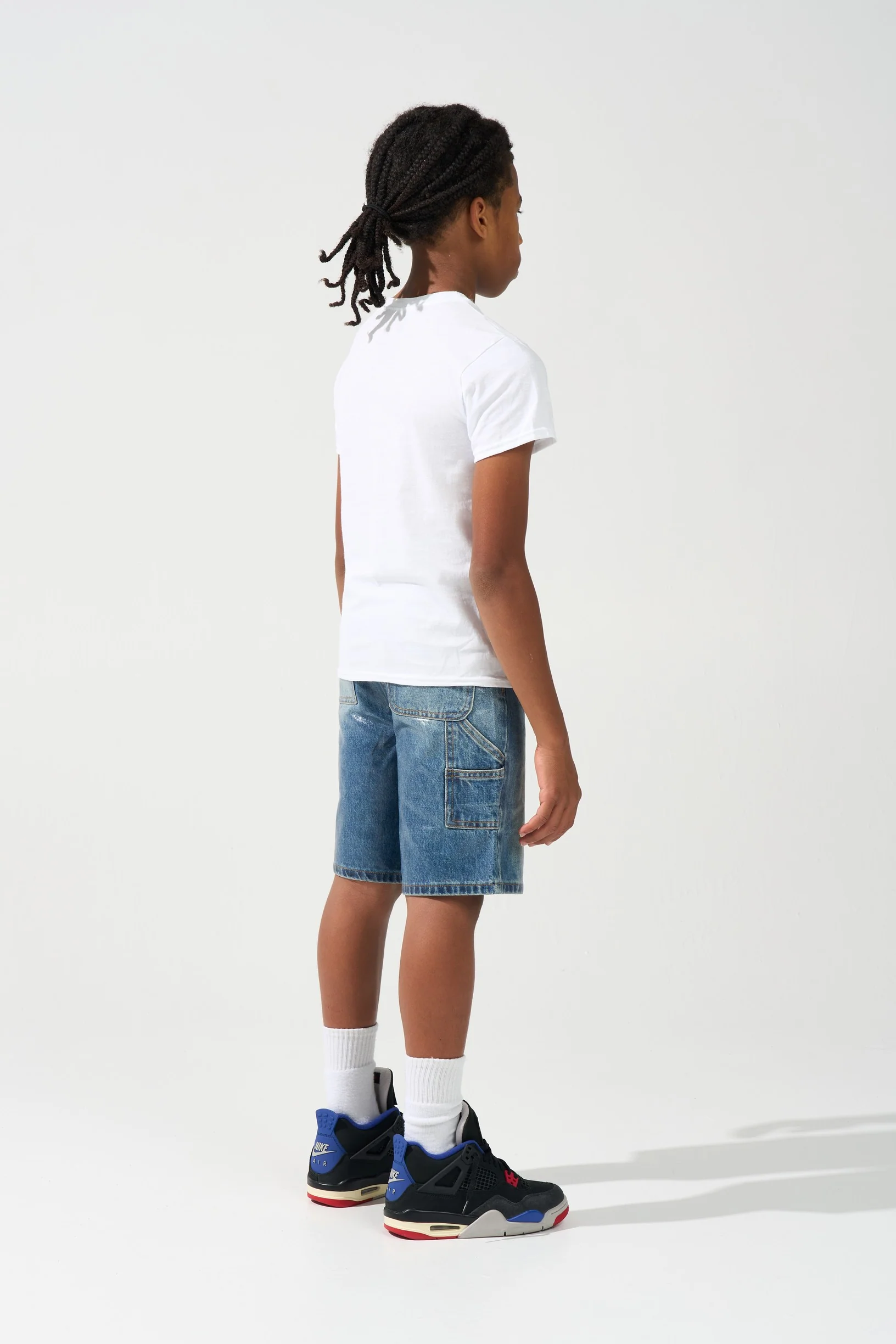 KIDS SAPPHIRE Denim Shorts - Image 4