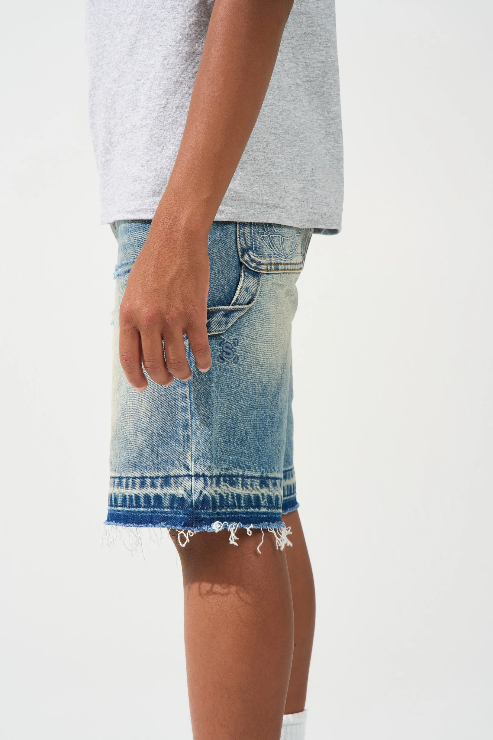 KIDS TERRE Denim Shorts - Image 8