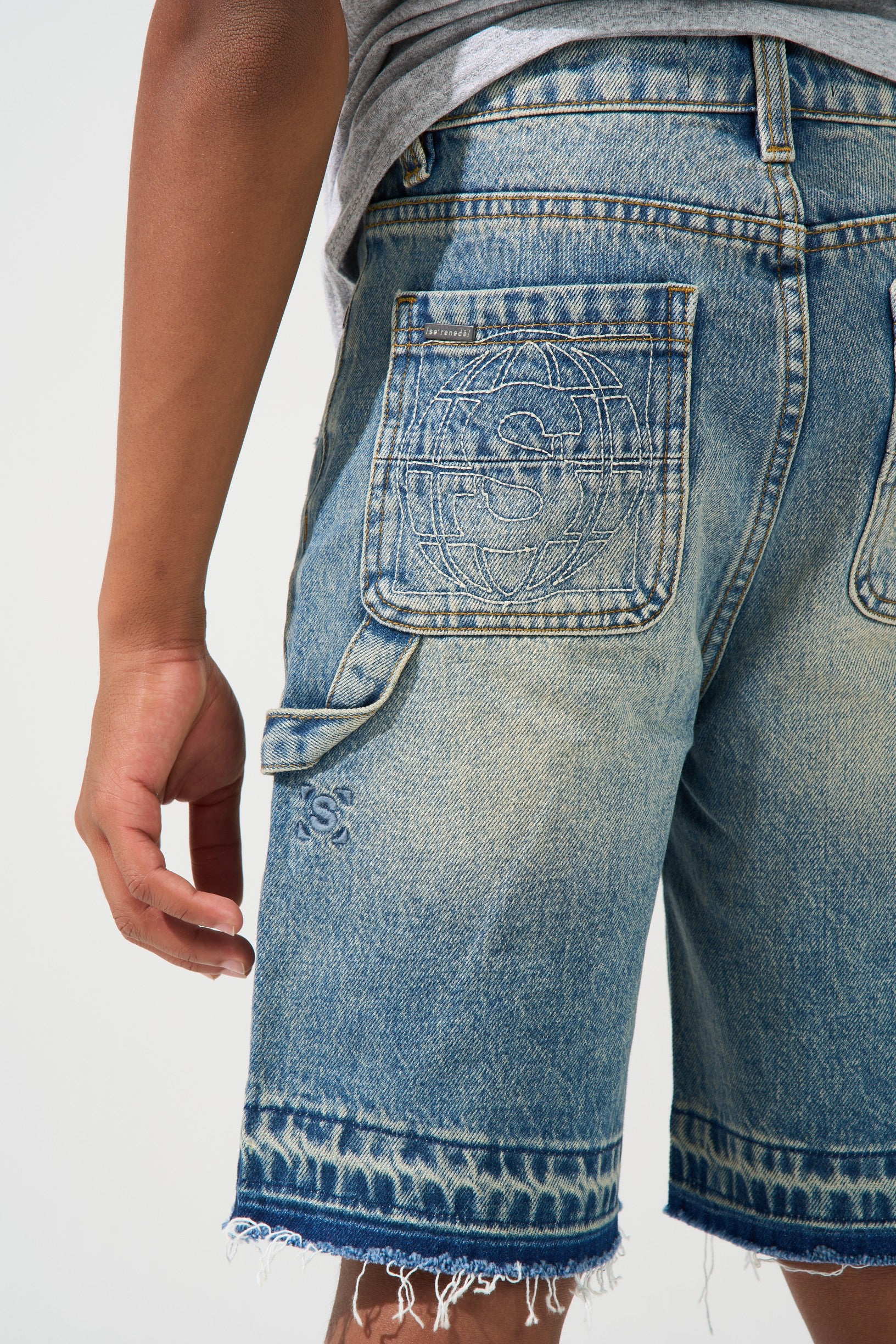 KIDS TERRE Denim Shorts - Image 9
