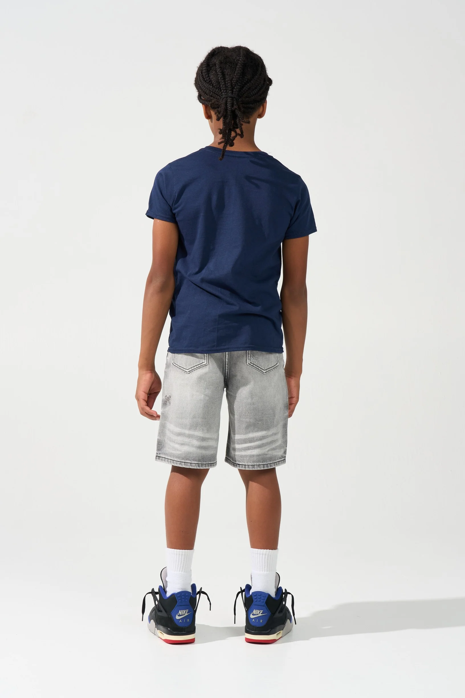 KIDS TITAN Denim Shorts - Image 3