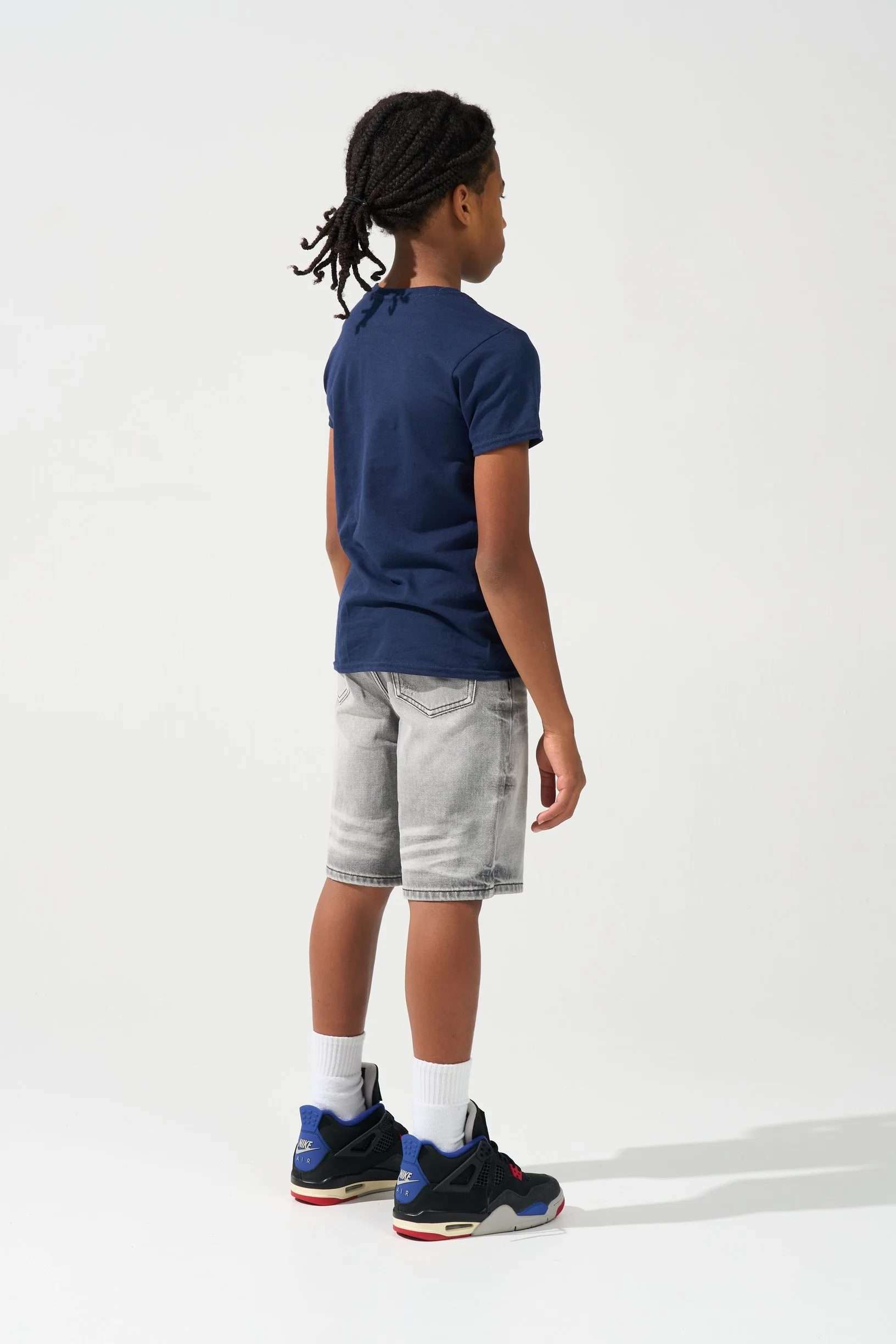 KIDS TITAN Denim Shorts - Image 4