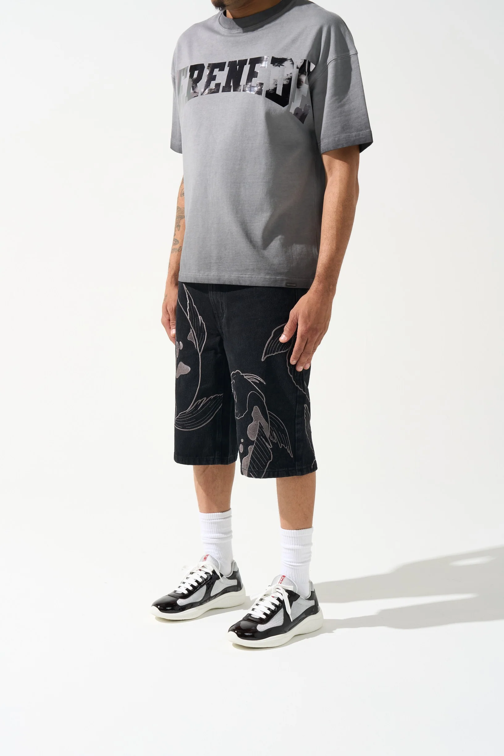 KOI Denim Shorts - Image 2
