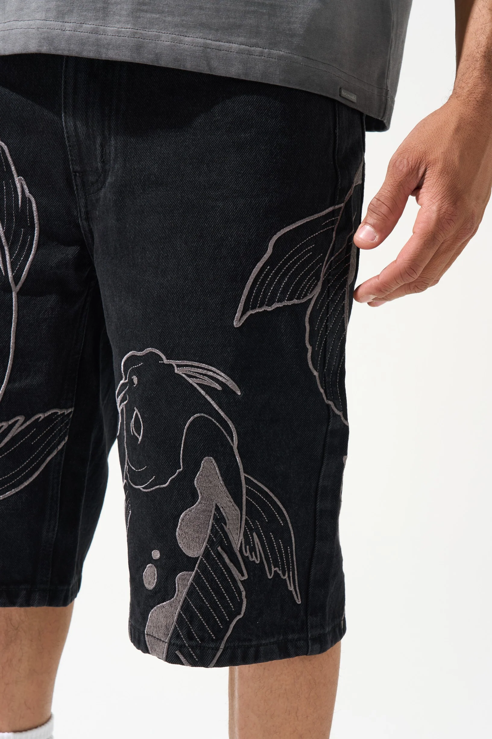KOI Denim Shorts - Image 6