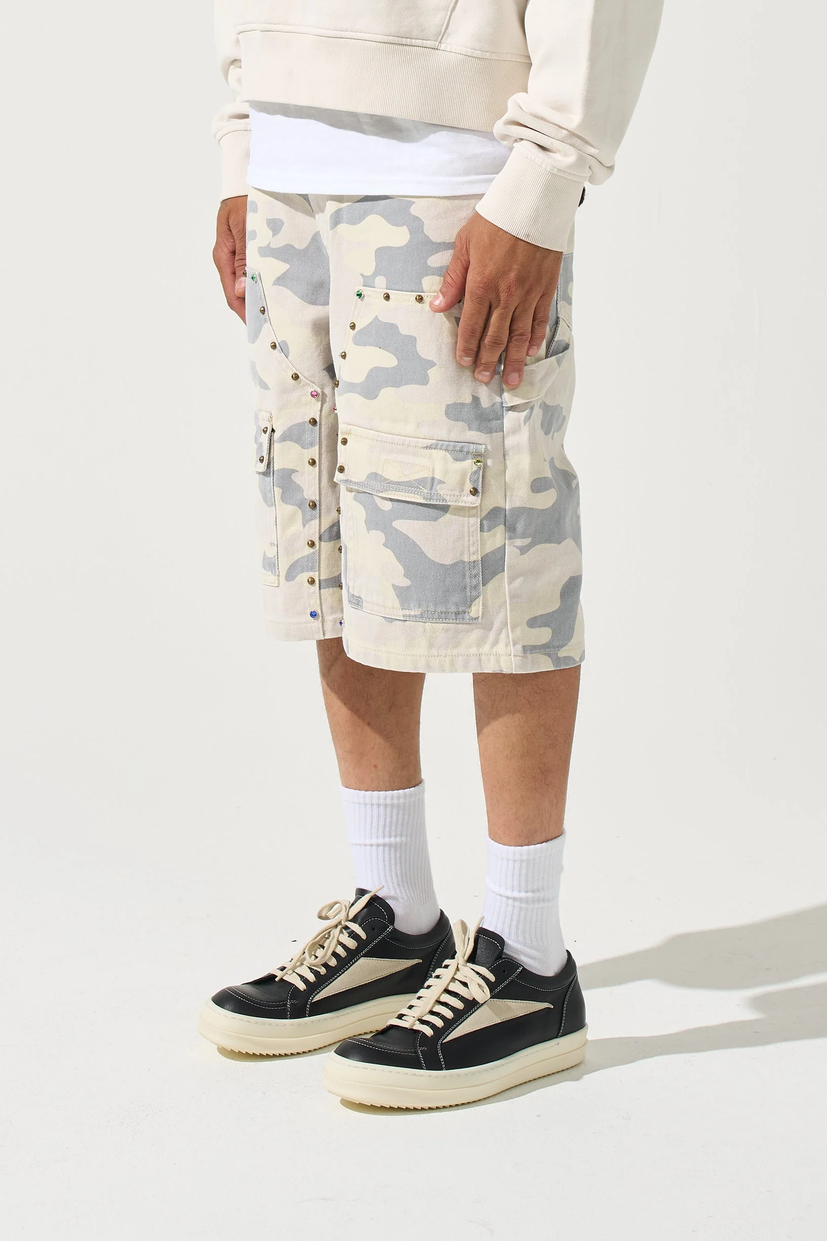 MONARCH Denim Shorts - Image 3