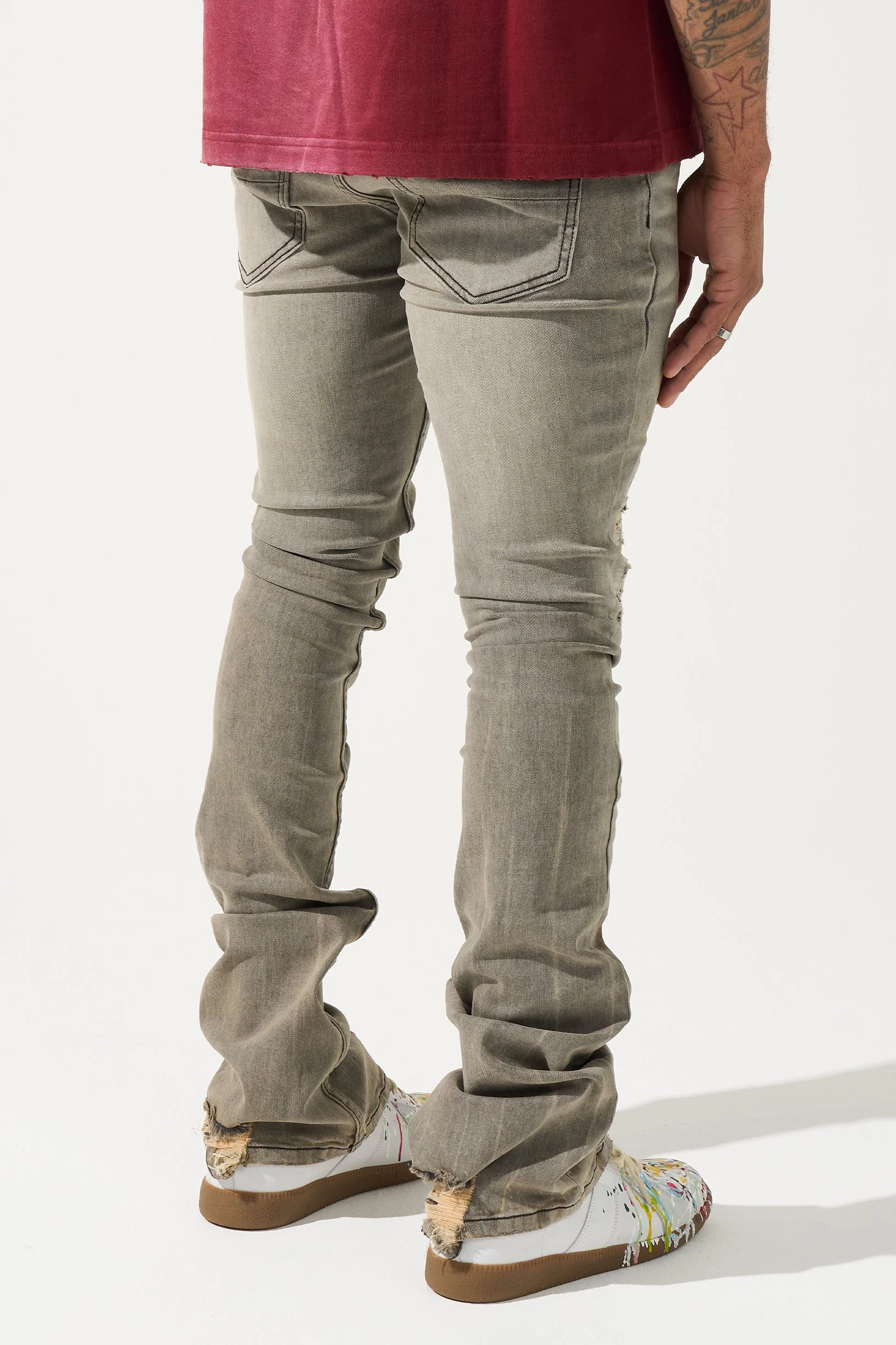 NANODUST Stacked Jeans - Image 5