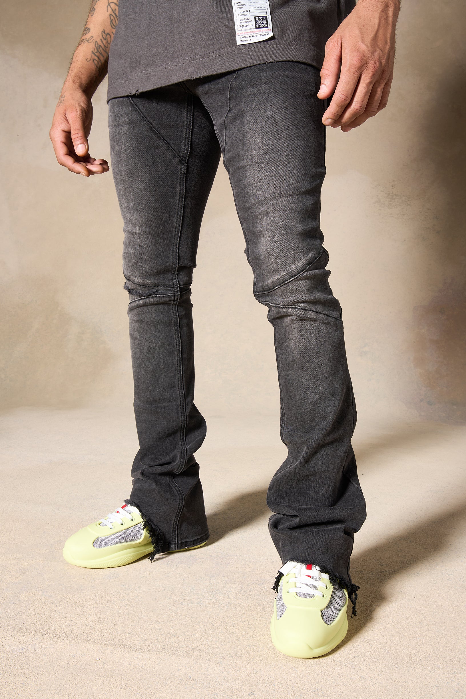 "NICKEL" Stacked Jeans - Image 3