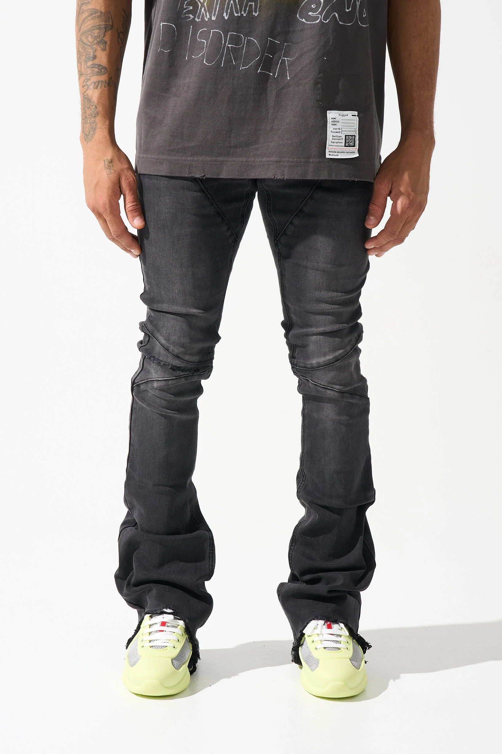 "NICKEL" Stacked Jeans - Image 9