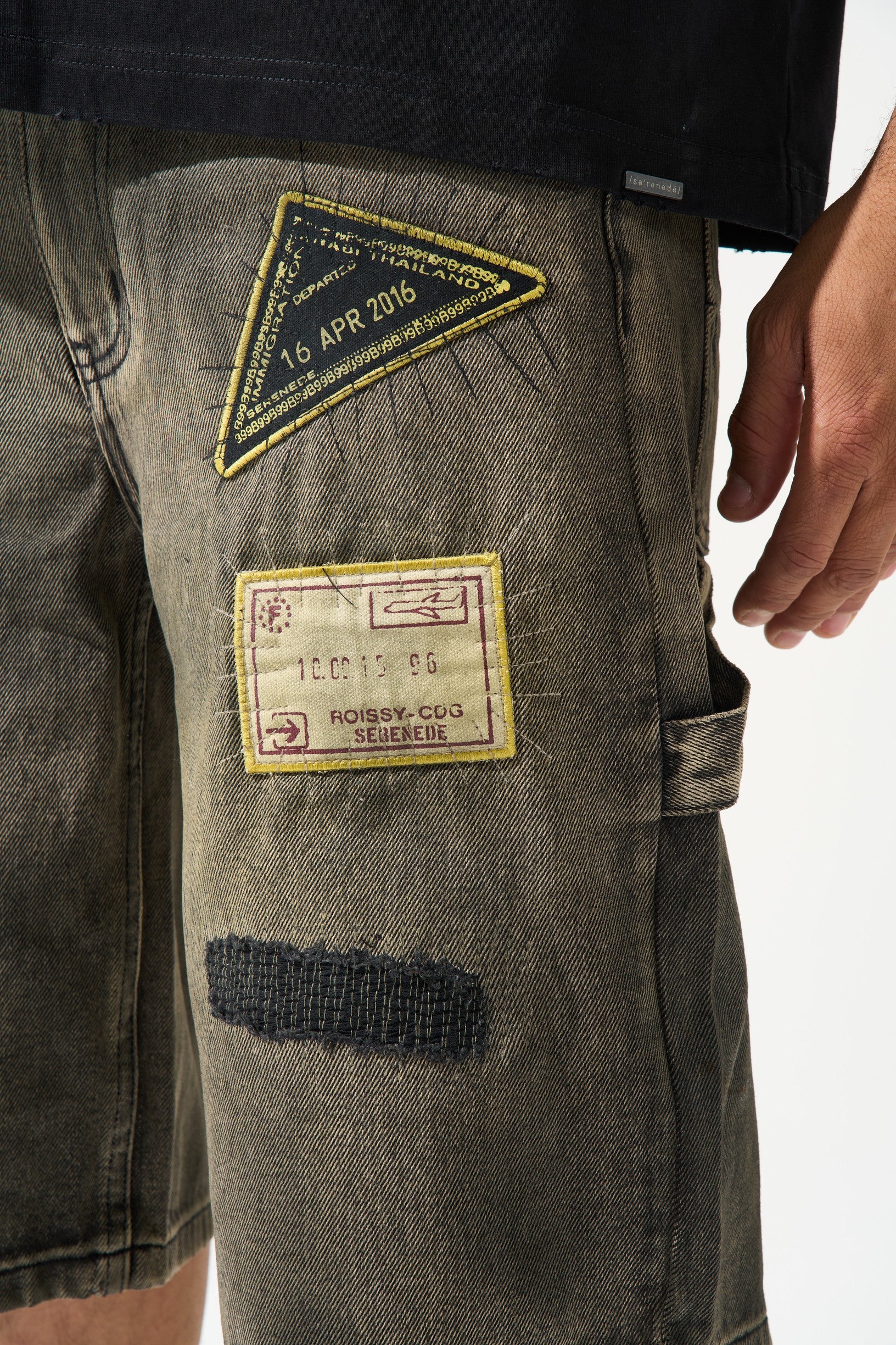 PASSPORT Denim Shorts - Image 3