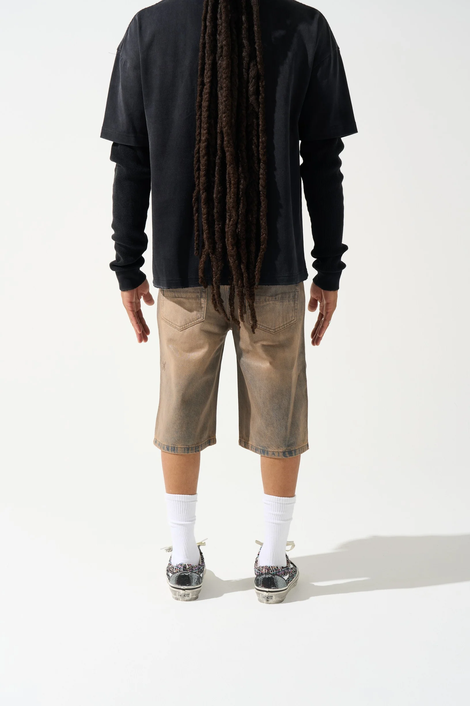 QUANTUM Denim Shorts - Image 3