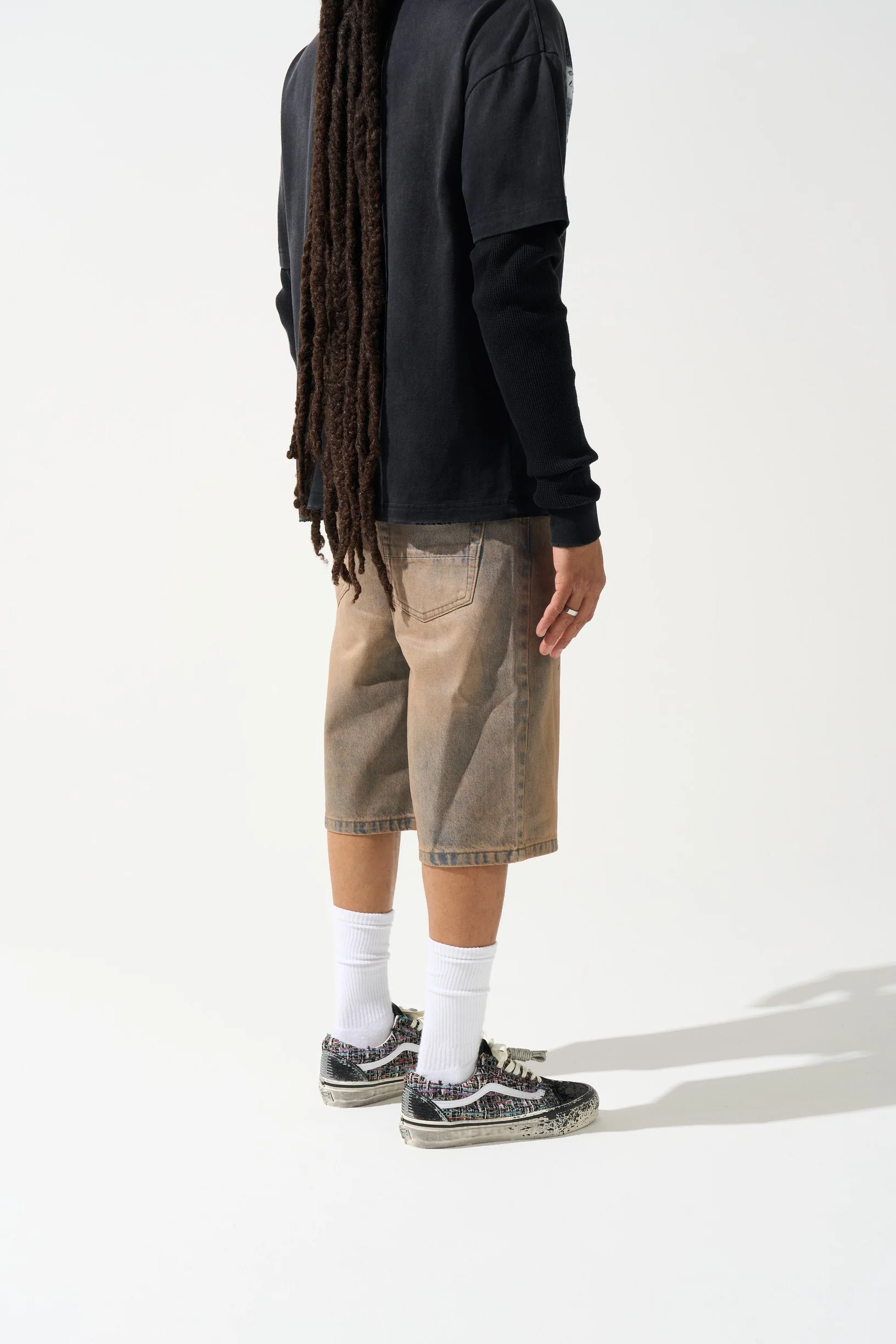 QUANTUM Denim Shorts - Image 4