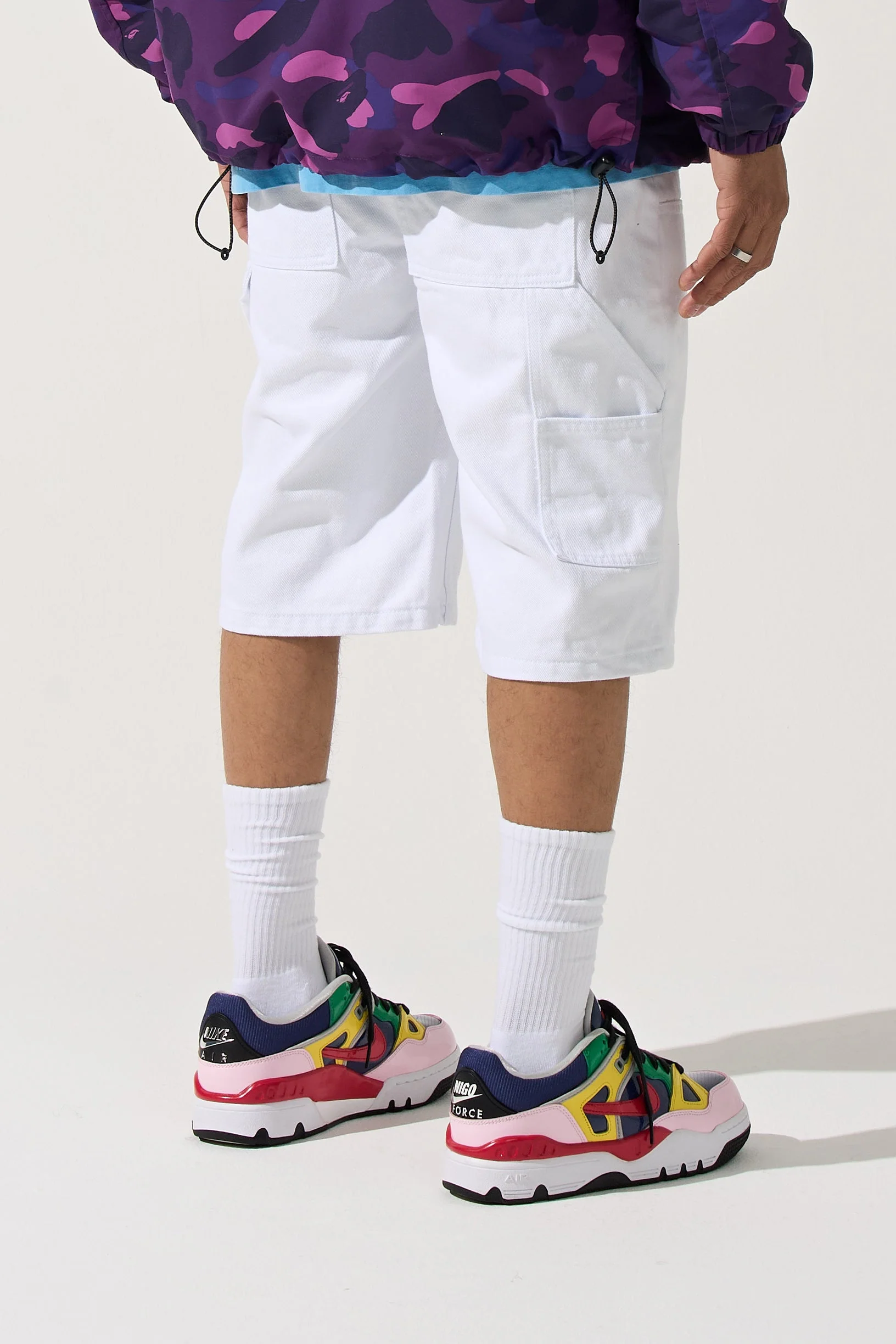 "QUARTZ" Denim Shorts - Image 4