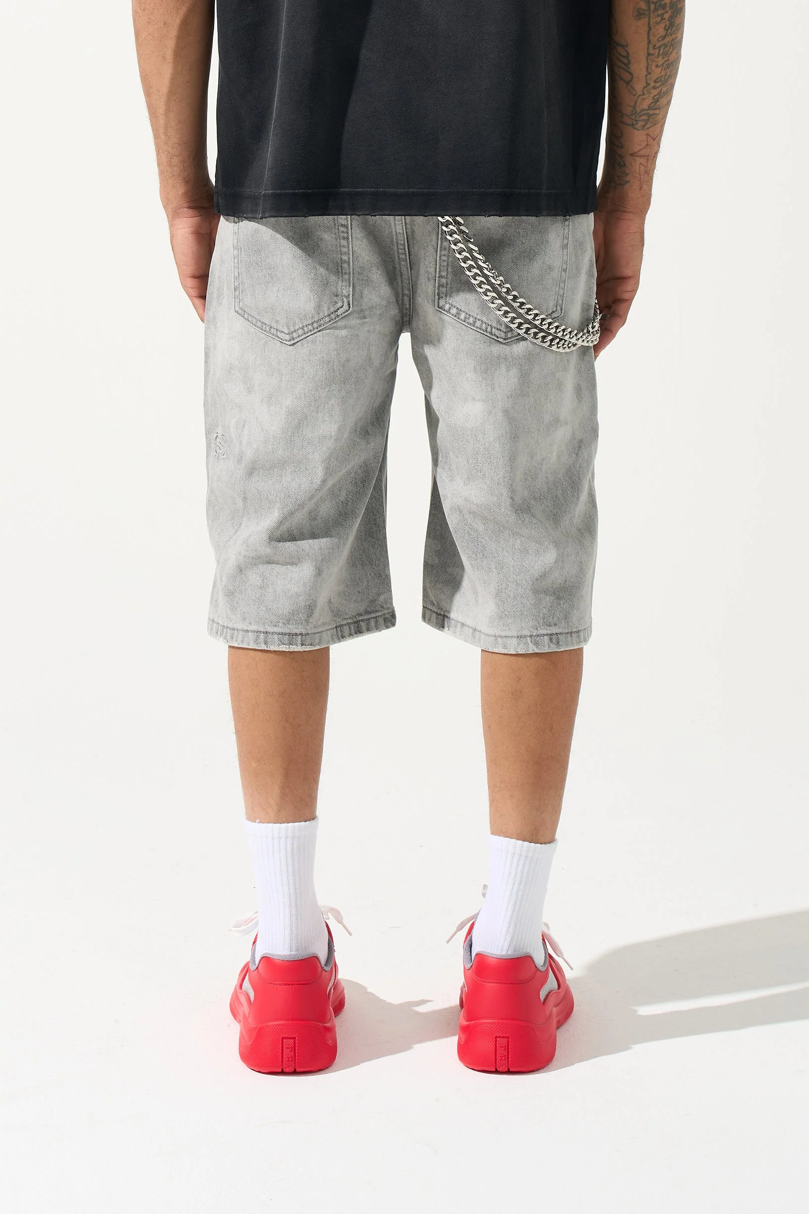 SAKURA Denim Shorts - Image 2