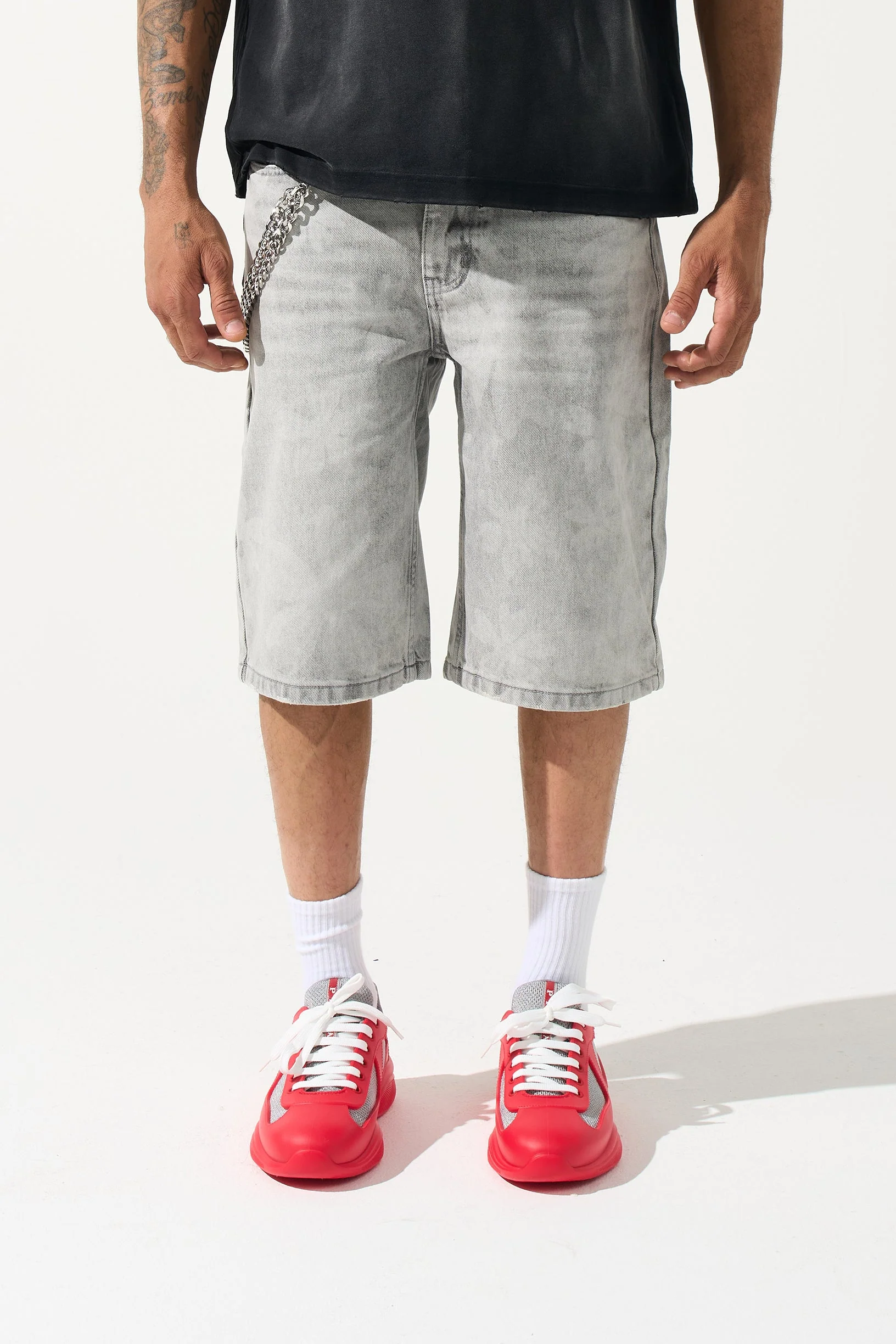 SAKURA Denim Shorts - Image 3