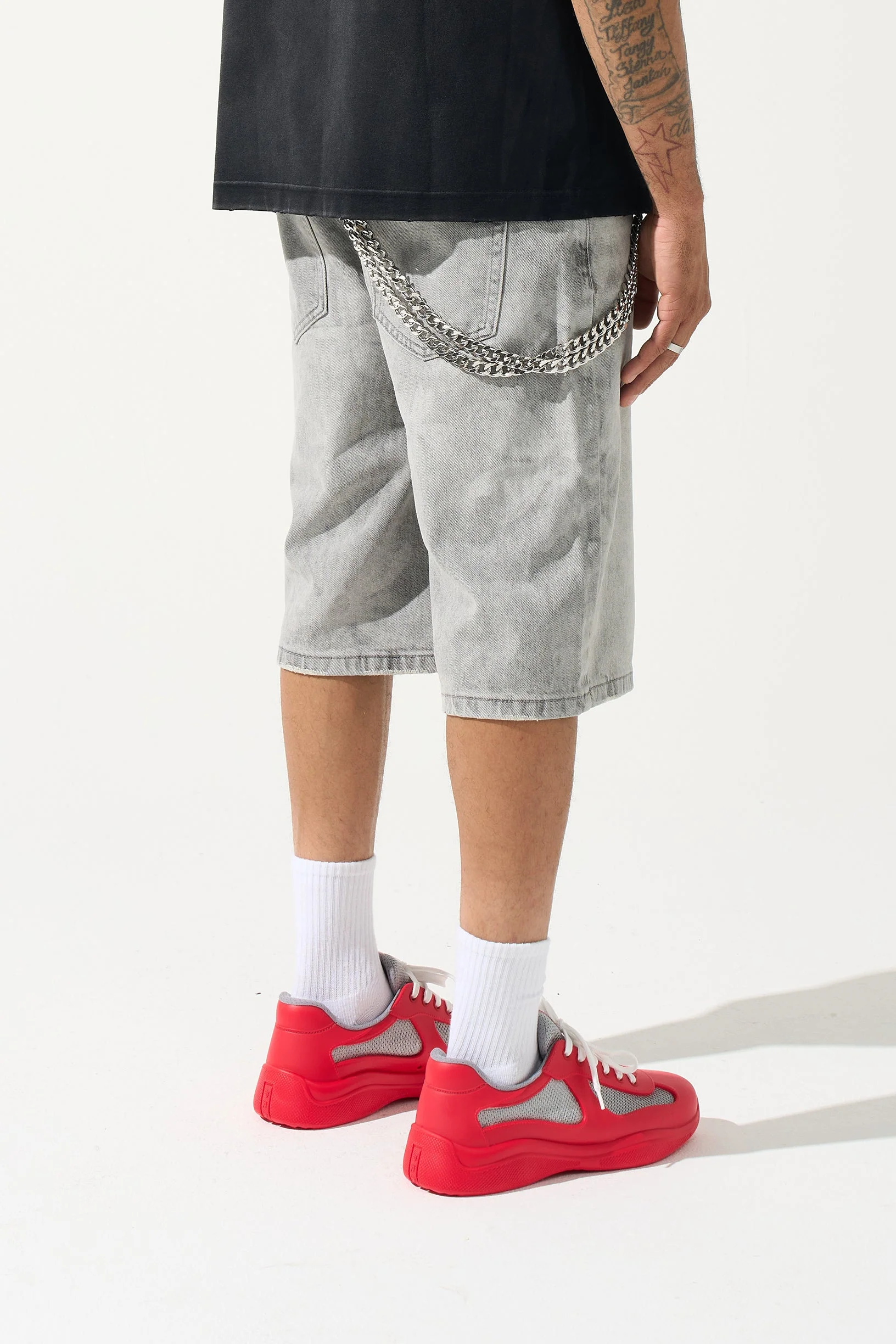 SAKURA Denim Shorts - Image 5