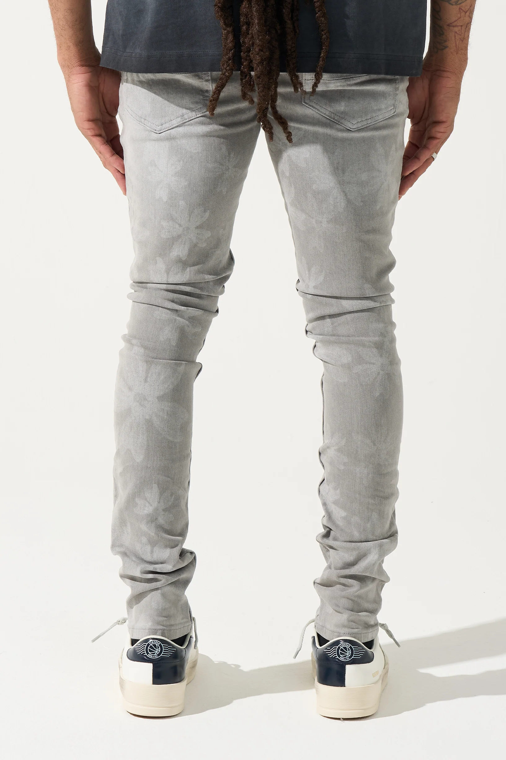 "SAKURA" Grey Jeans - Image 4
