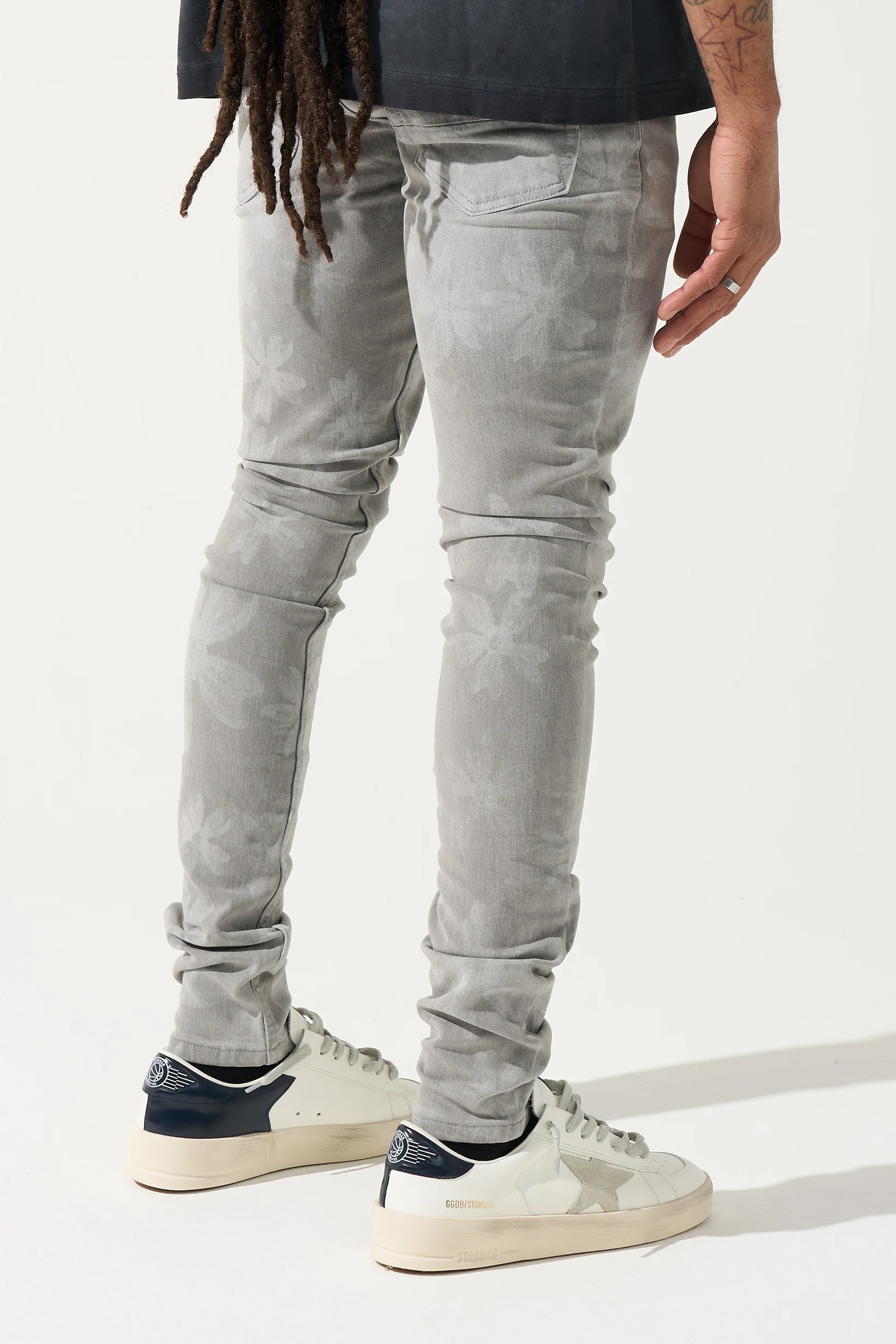 "SAKURA" Grey Jeans - Image 5