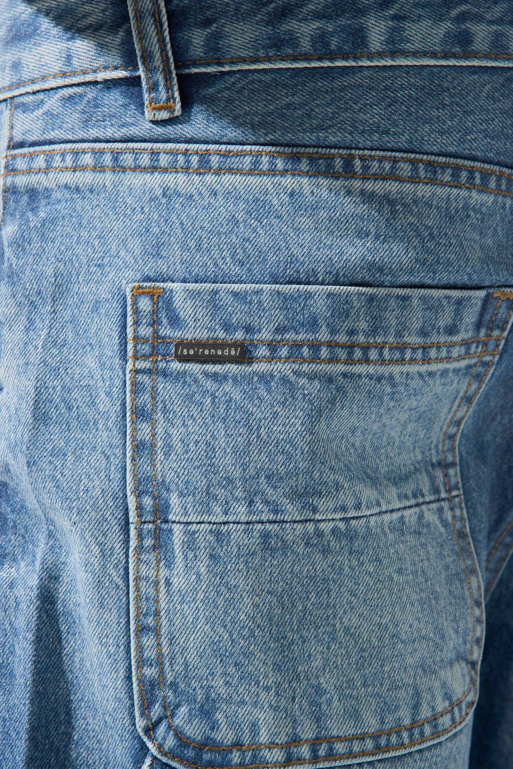 SAPPHIRE Denim Shorts - Image 7