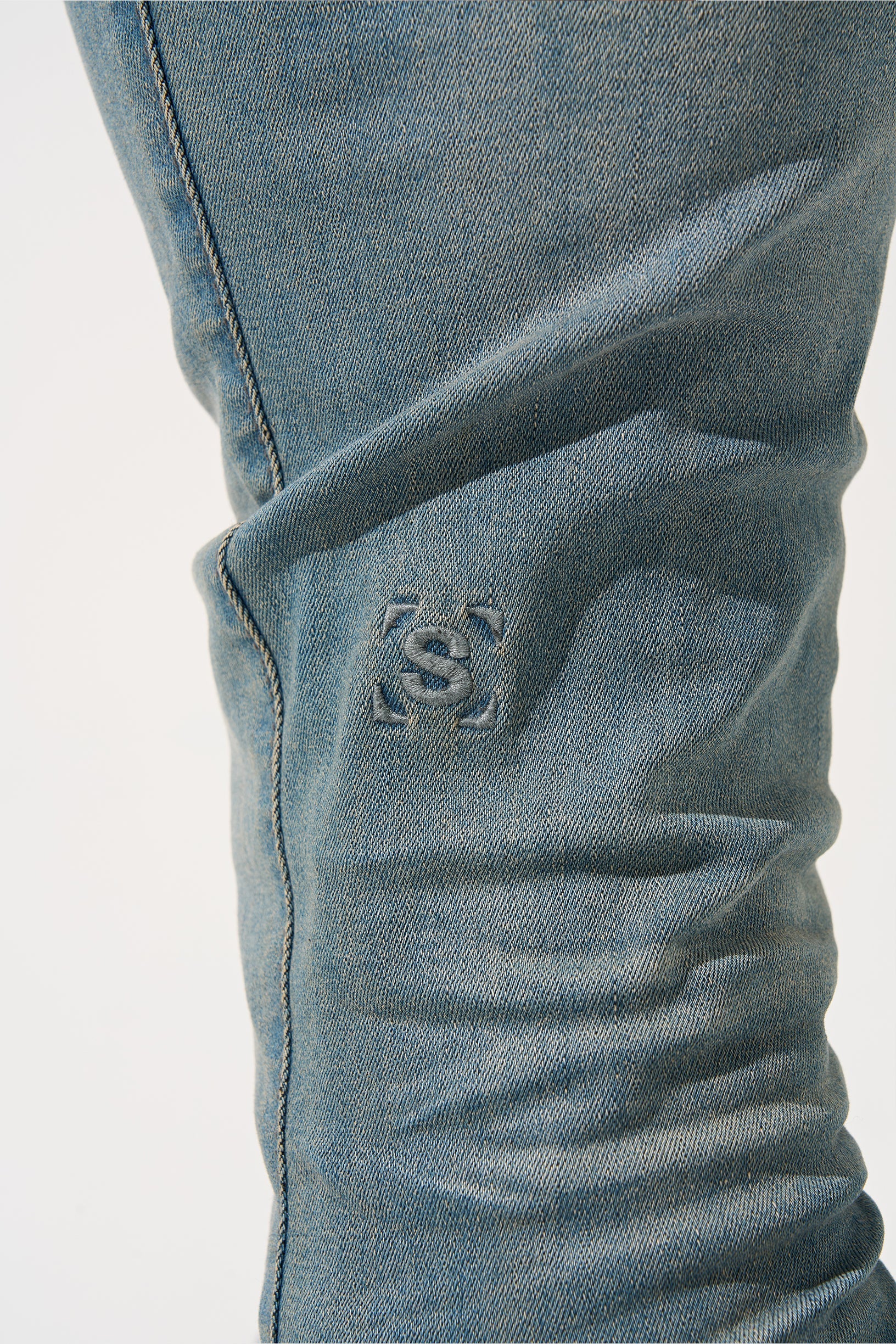 "SEABURST" Stacked Jeans - Image 5
