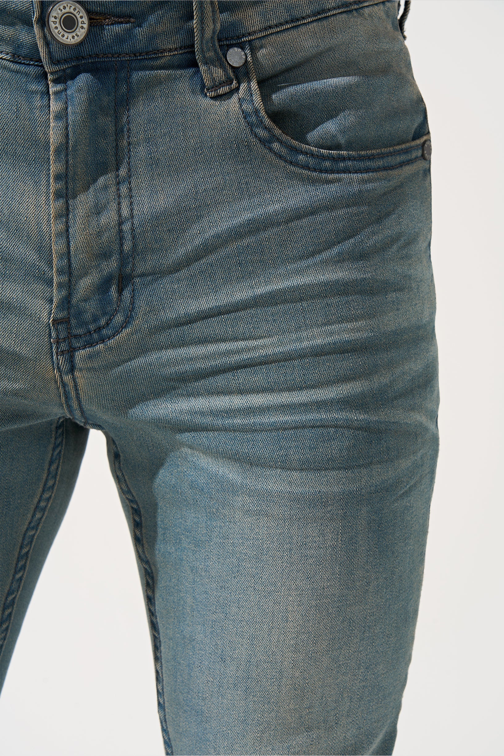 "SEABURST" Stacked Jeans - Image 7