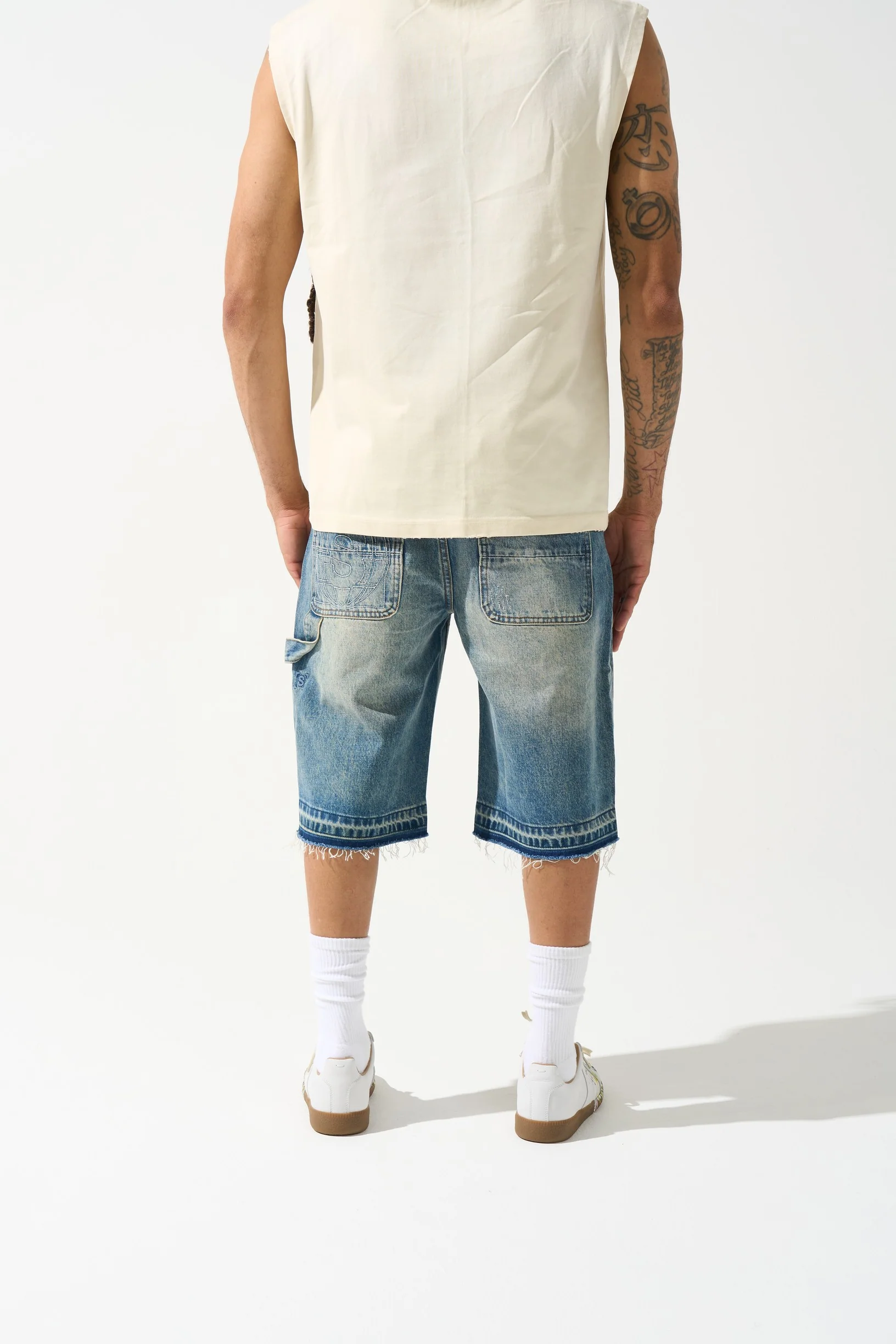 TERRE Denim Shorts - Image 3