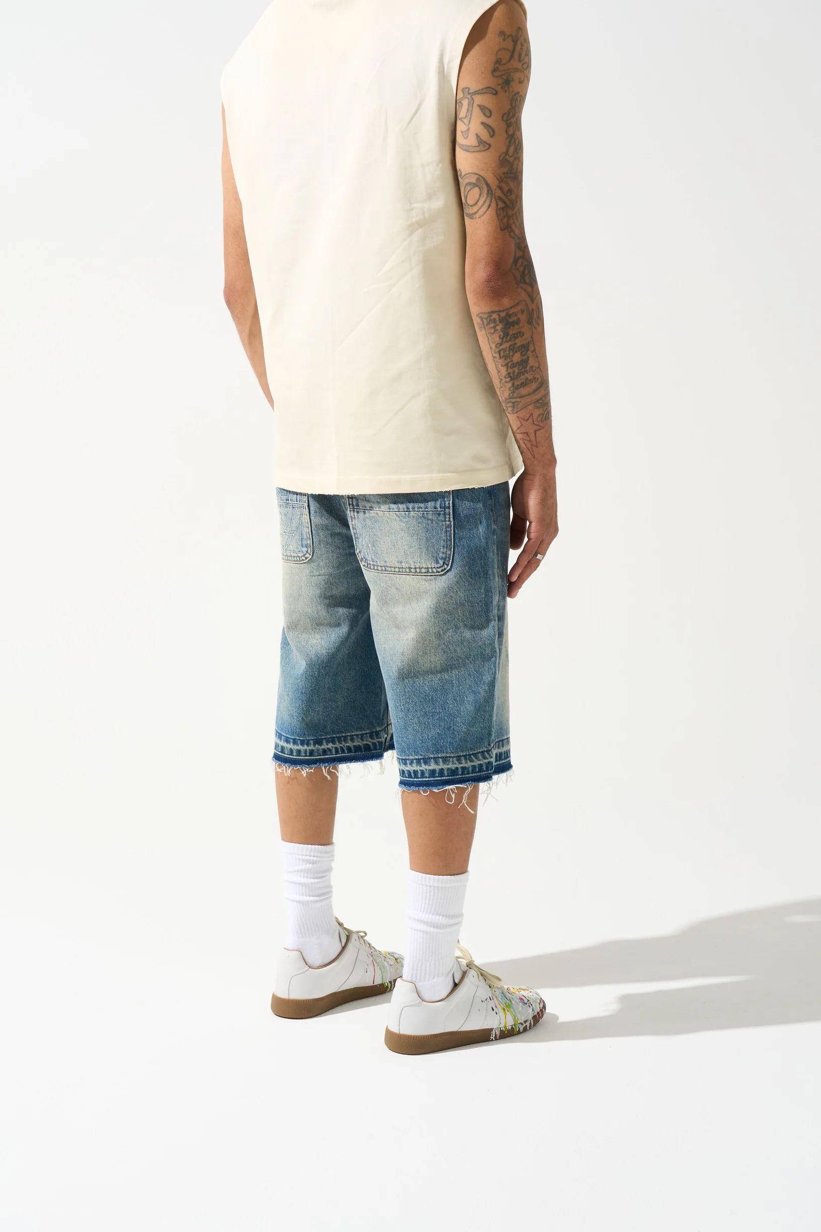 TERRE Denim Shorts - Image 4