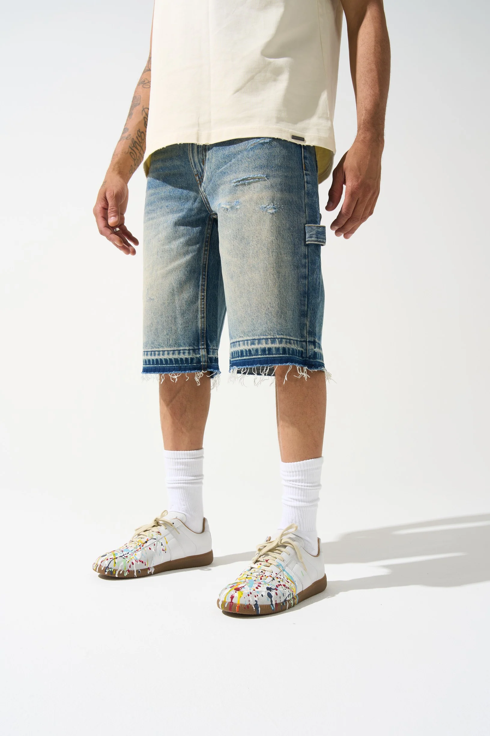 TERRE Denim Shorts - Image 5
