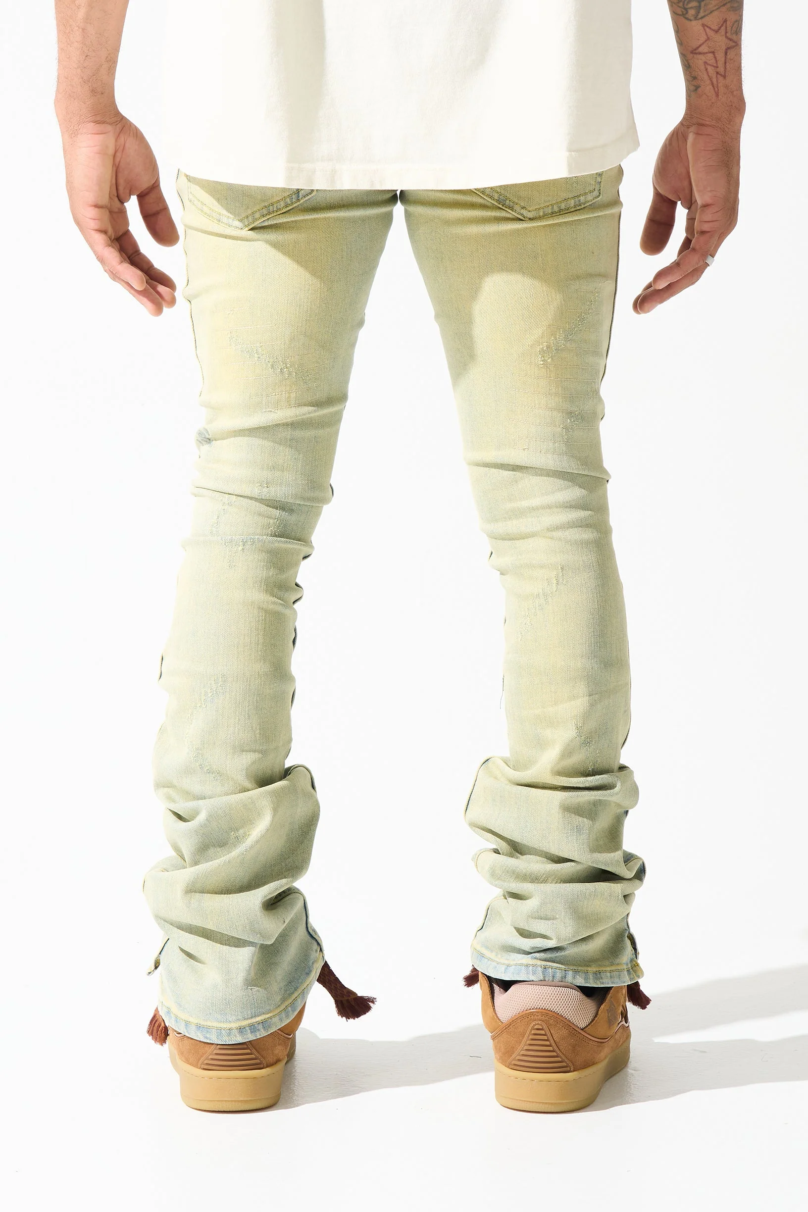 "TIERRA" Stacked Jeans - Image 9