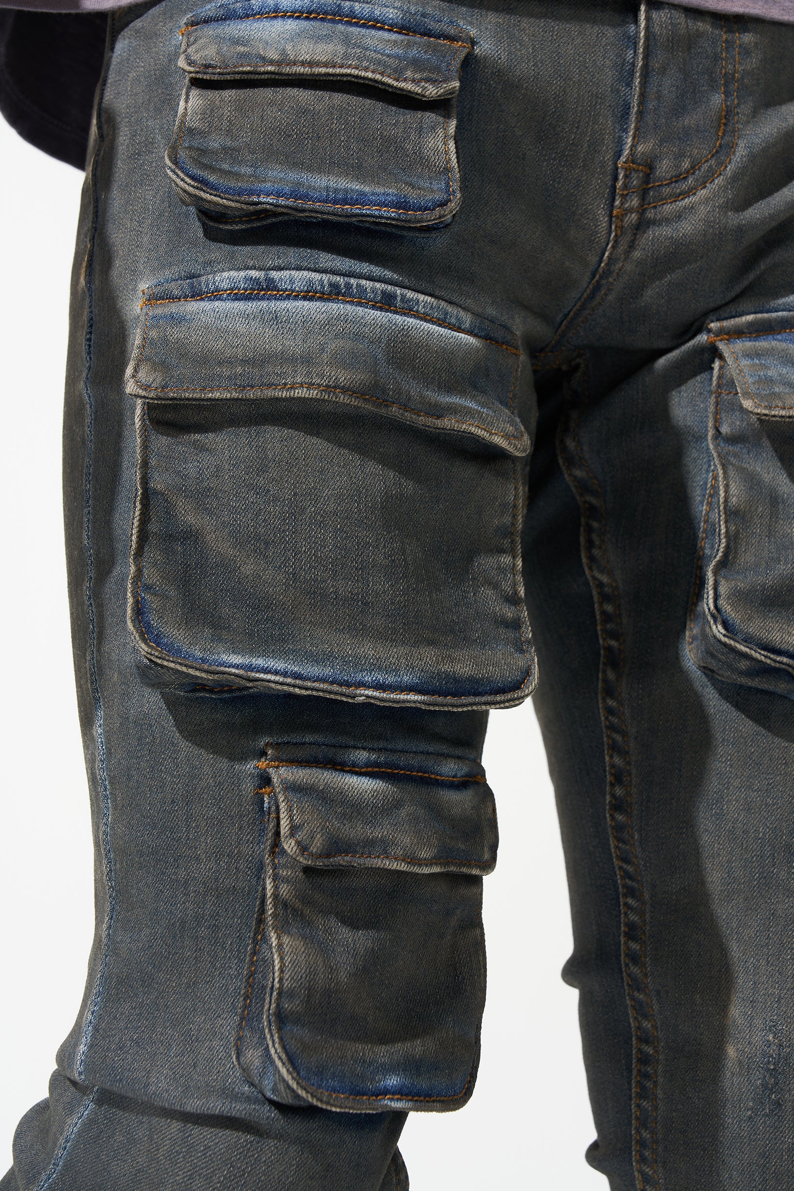 "WAVE" Cargo Jeans - Image 3