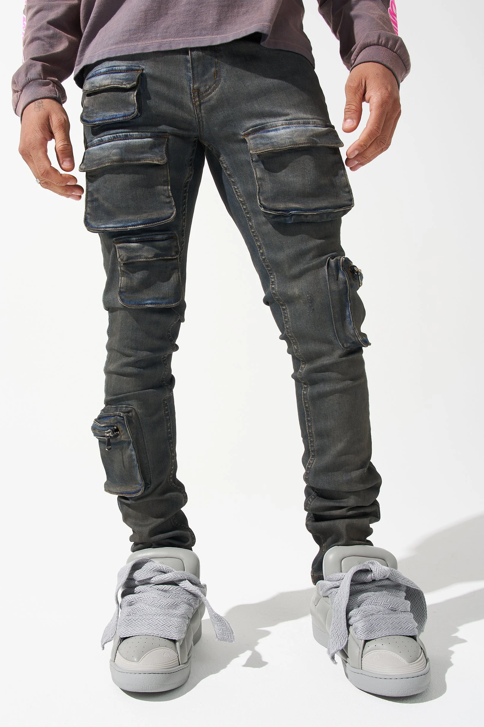 "WAVE" Cargo Jeans - Image 9