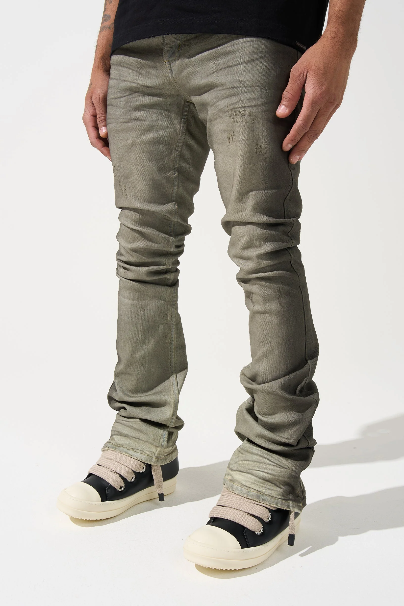ZINC Stacked Jeans
