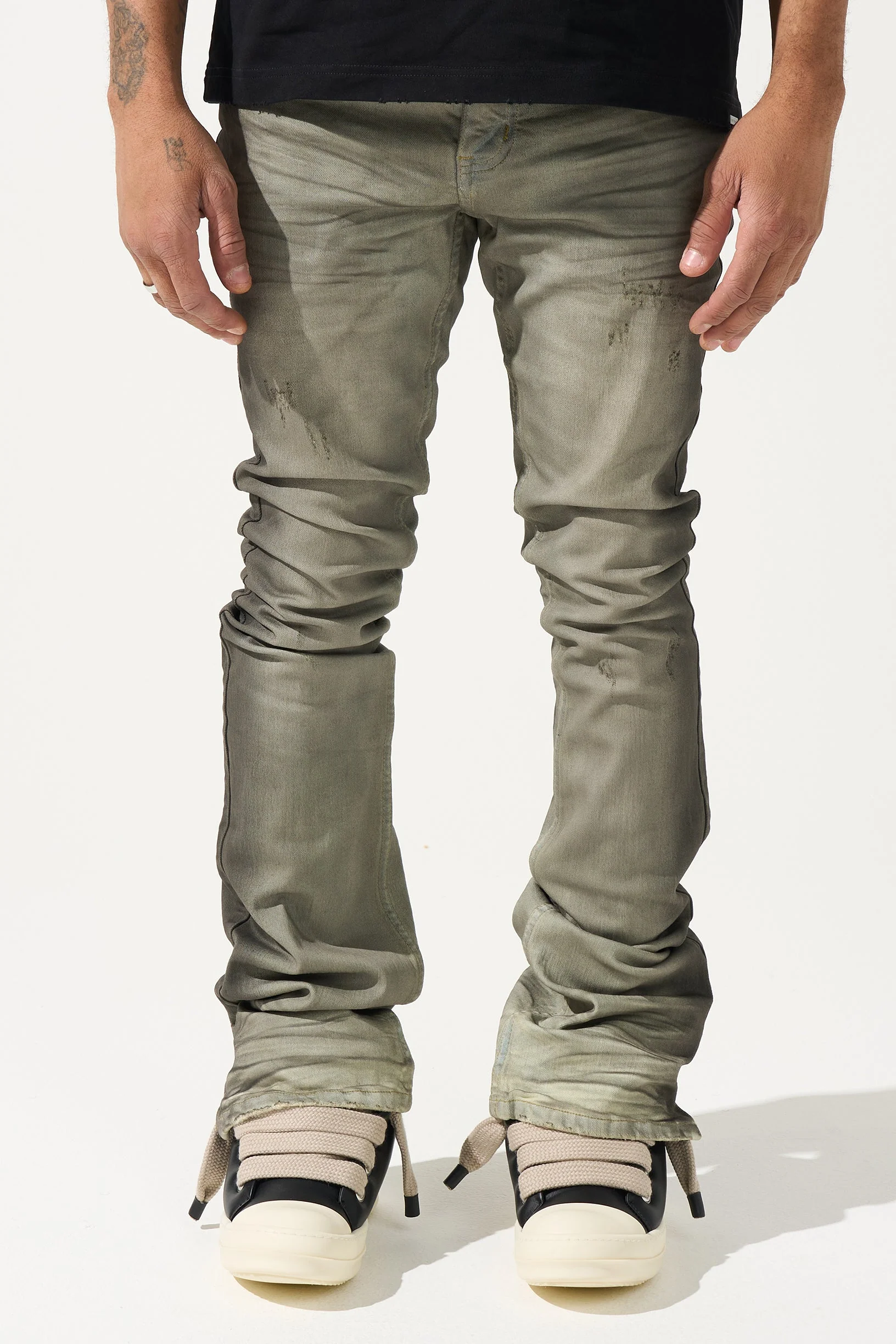 ZINC Stacked Jeans - Image 2